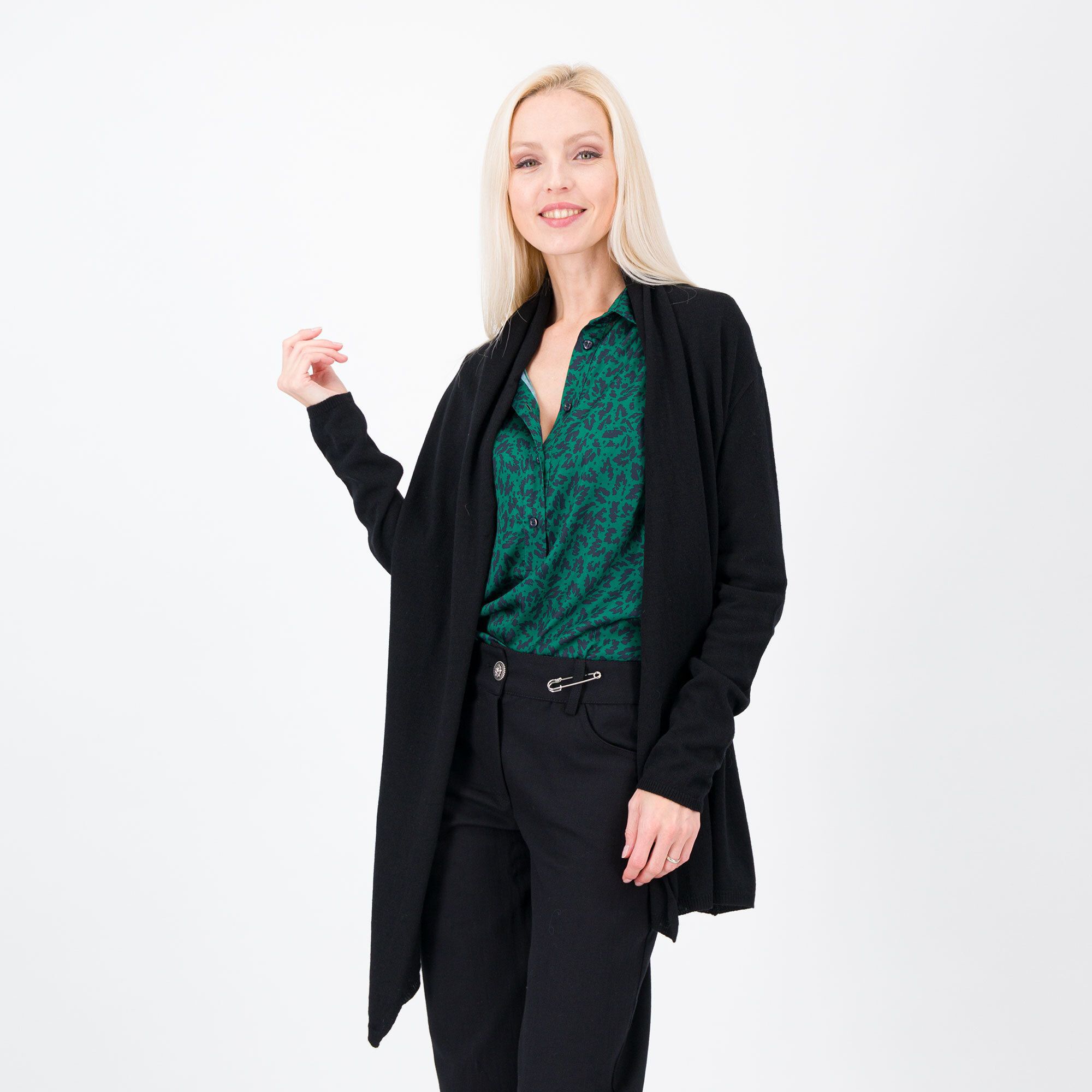 QVC Caterina Lancini Cardigan in maglia