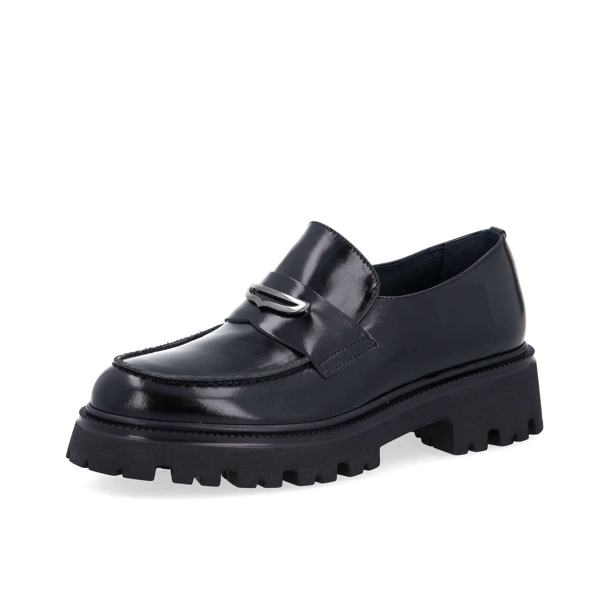 Soffice Sogno
Mocassini slip-on
in pelle spazzolata
con tacco 5 cm