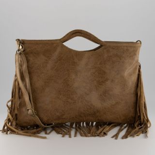 Le Corone Bags
Borsa a mano
Clint Midi in pelle
con frange