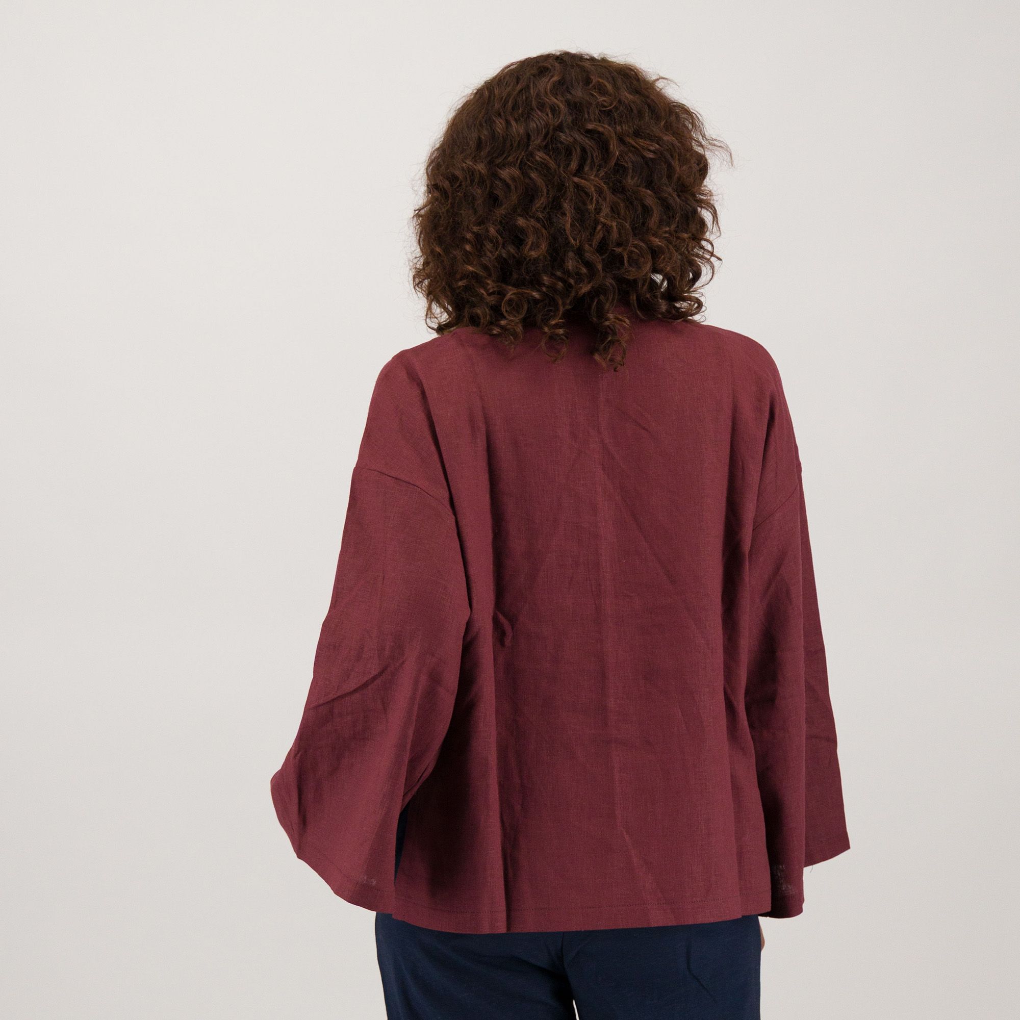 M’ama Giacca con scollo a V a maniche lunghe