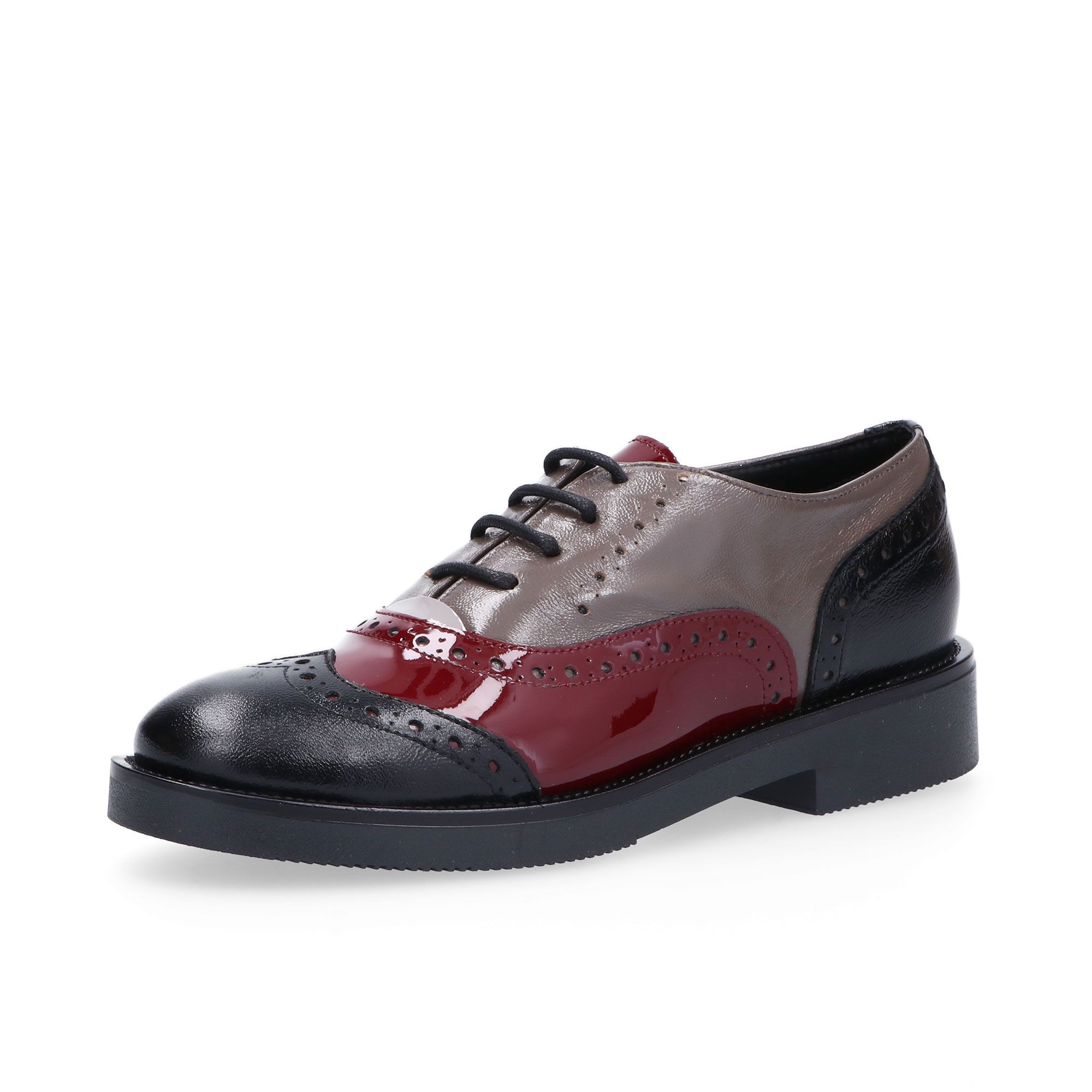 Gioia A.
Francesine Oxford
in pelle multicolore
con tacco 3cm