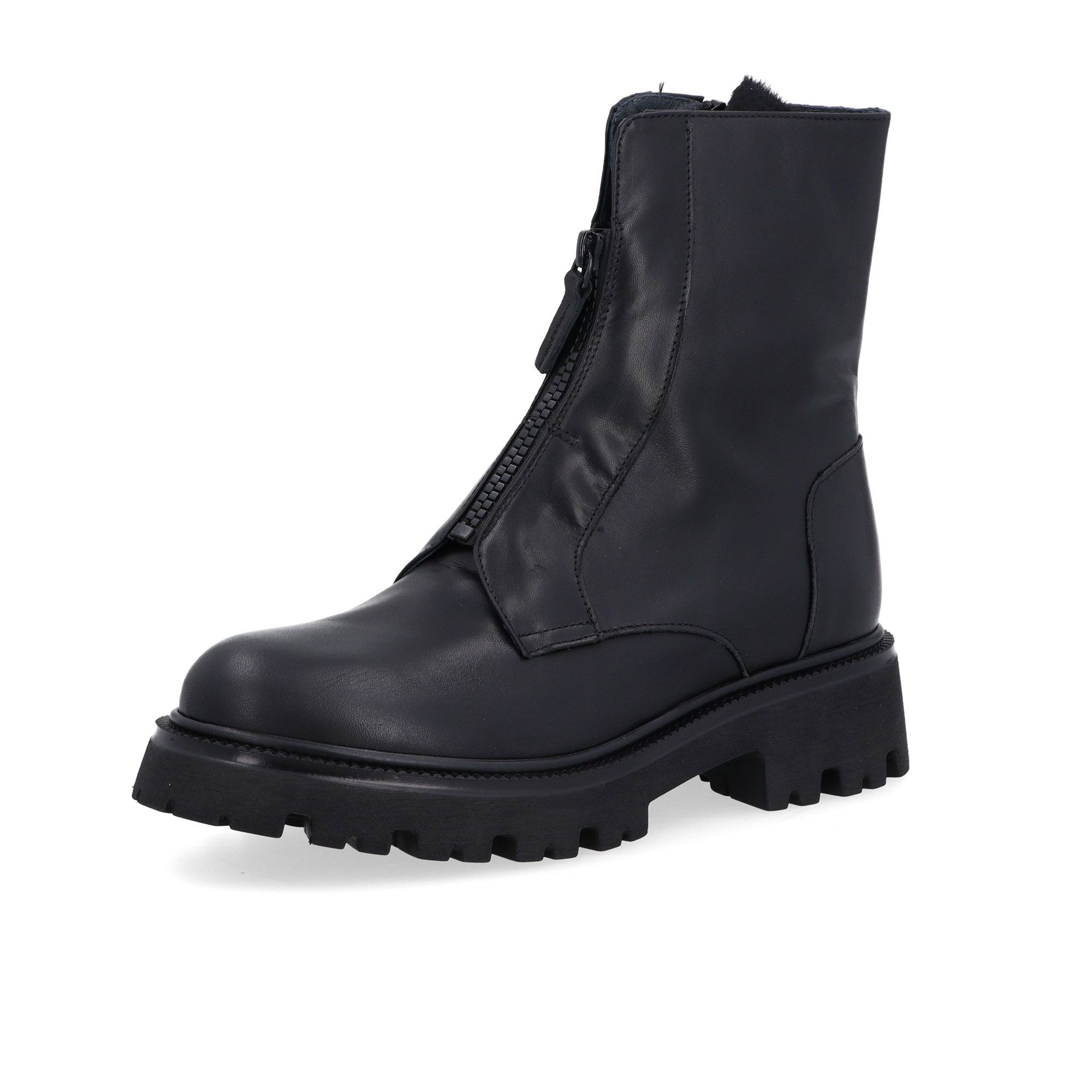 Soffice Sogno
Anfibi in pelle
con zip
e tacco 5cm