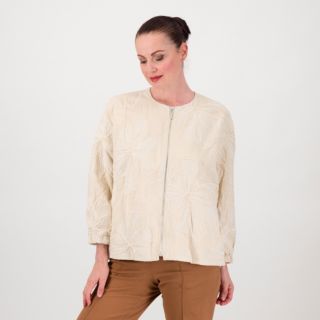 Wynne Layers
Giacca con ricami
in fantasia floreale
viscosa con lino
