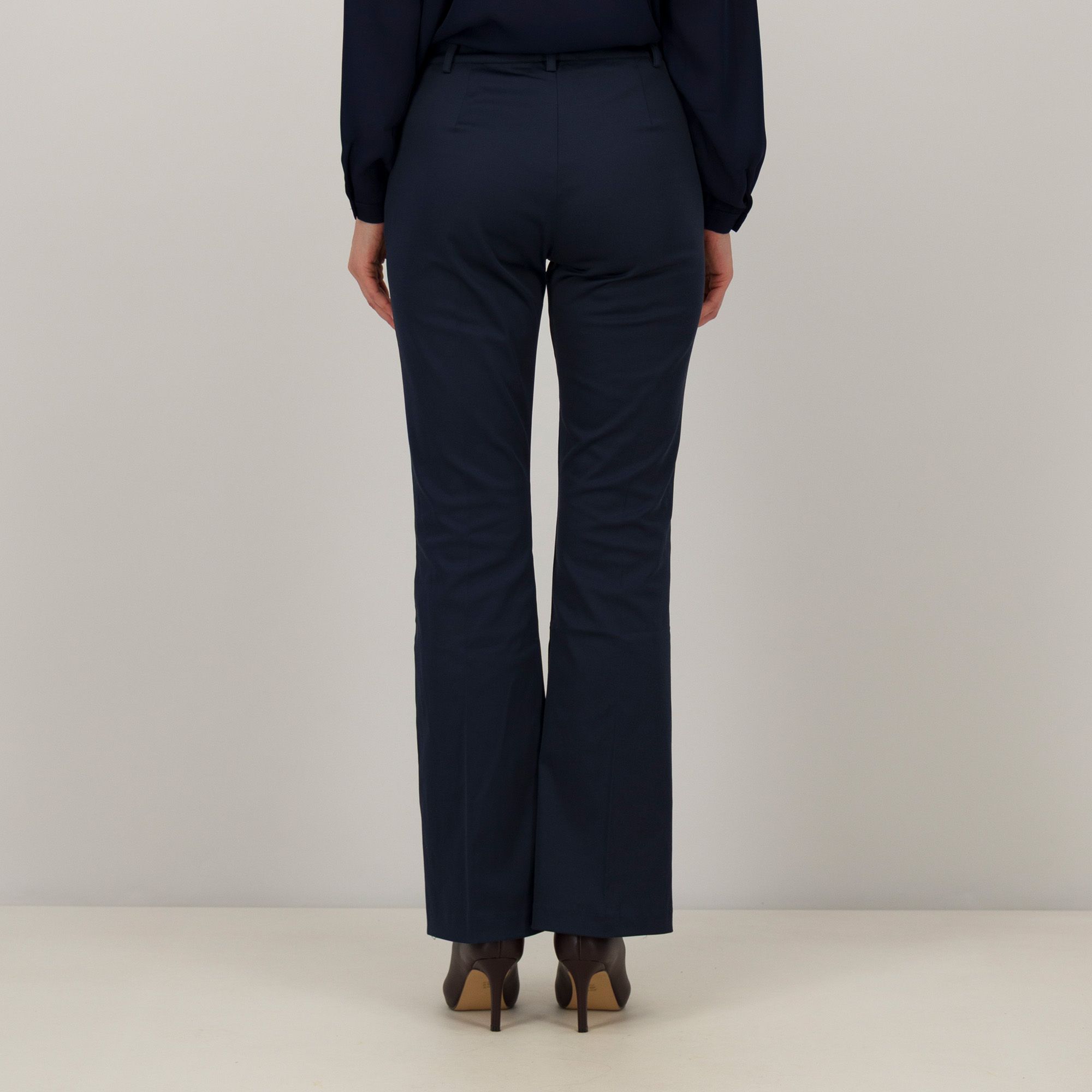 Officina della Moda Pantaloni lunghi con elastico