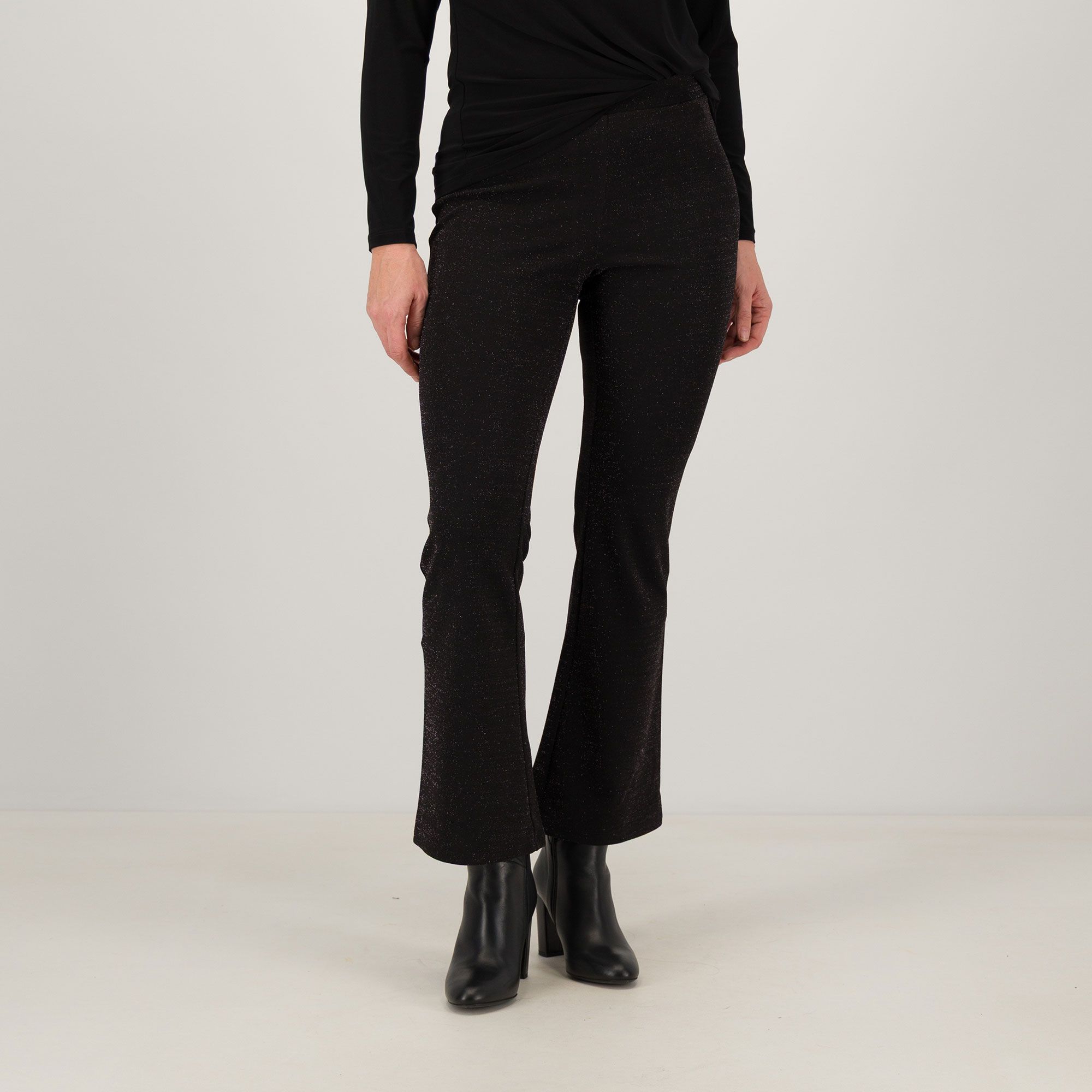 Nina Leonard Pantaloni a zampetta con elastico