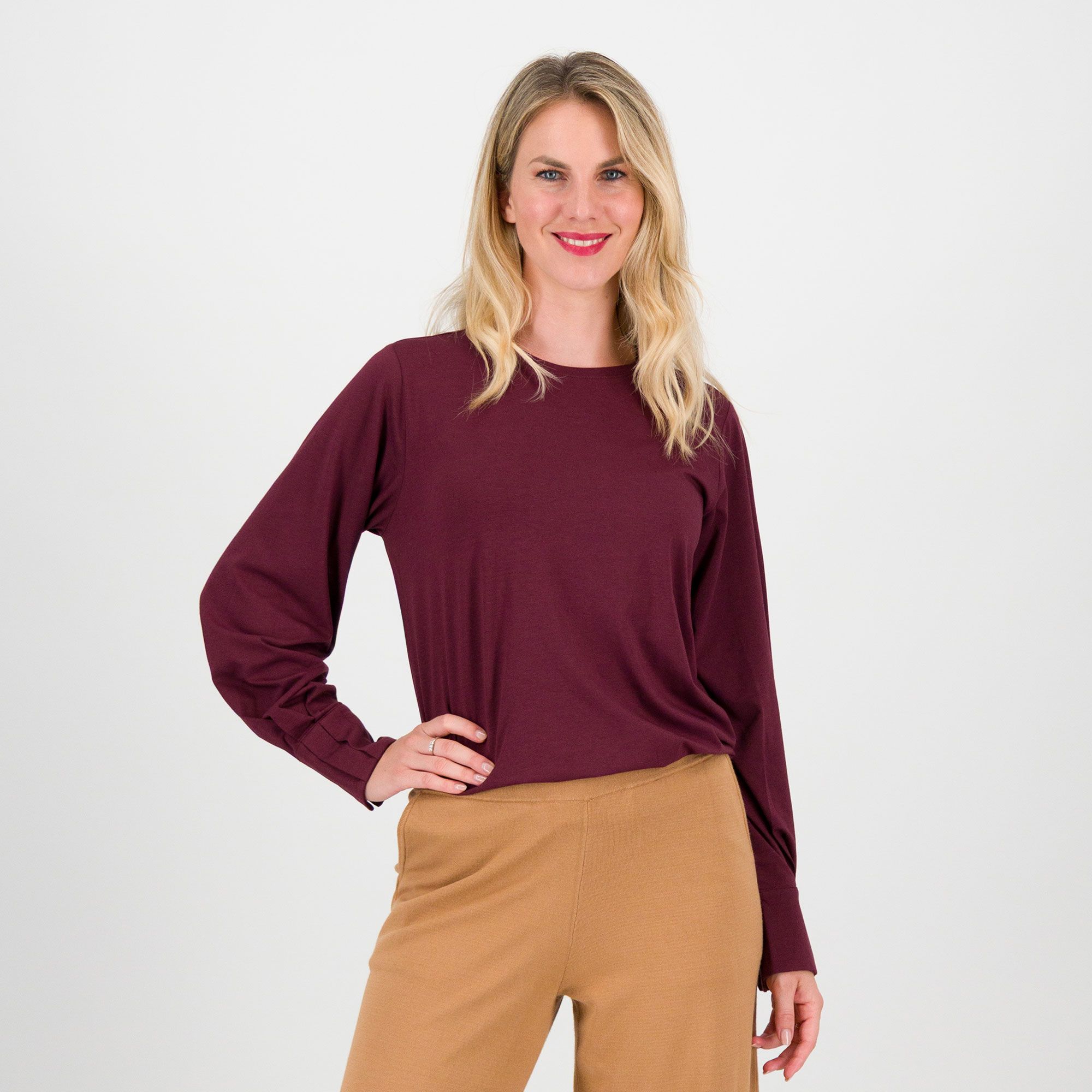 Wynne Layers
Maglia a maniche
lunghe con scollo
tondo