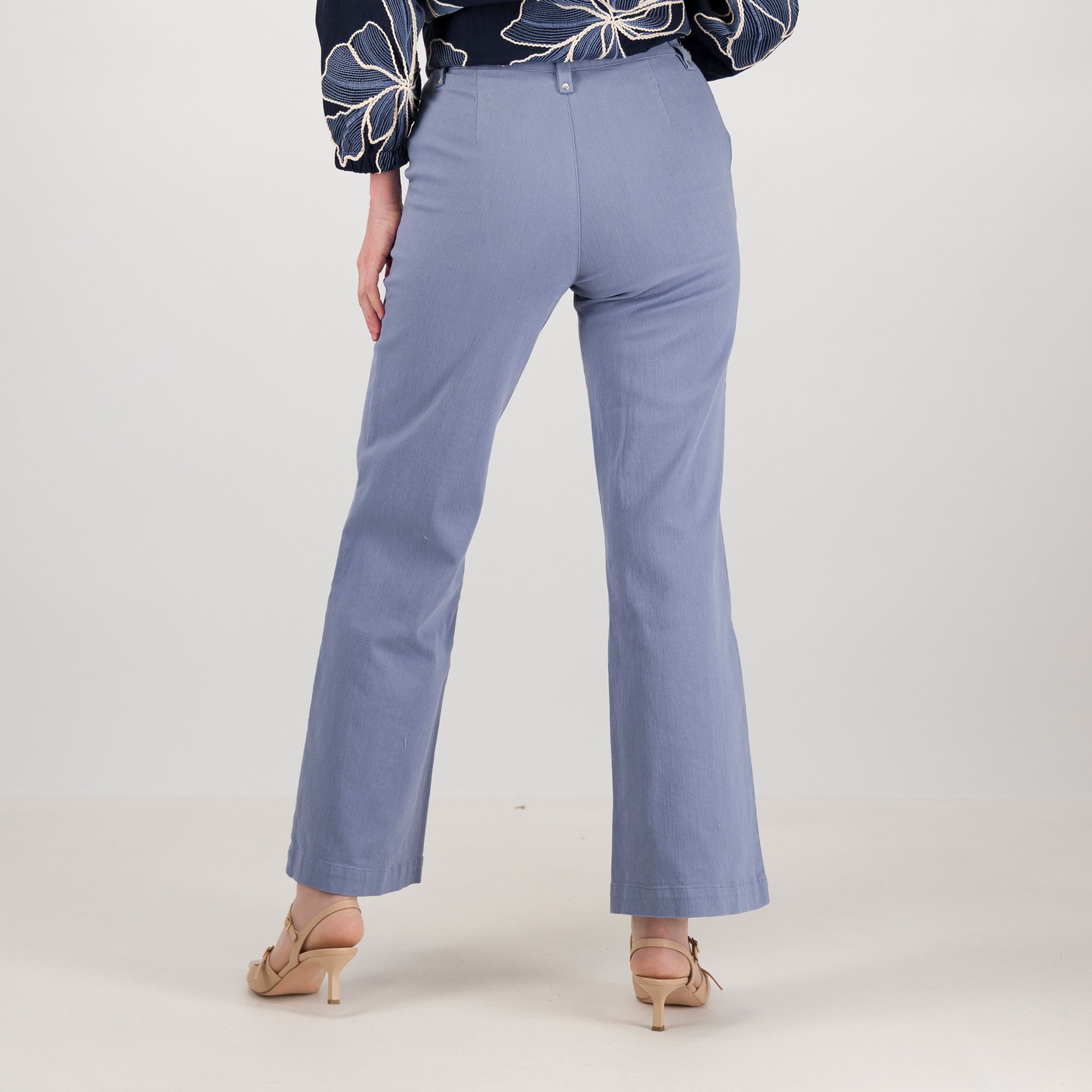 Wynne Layers Pantaloni a gamba ampia in cotone con elastico