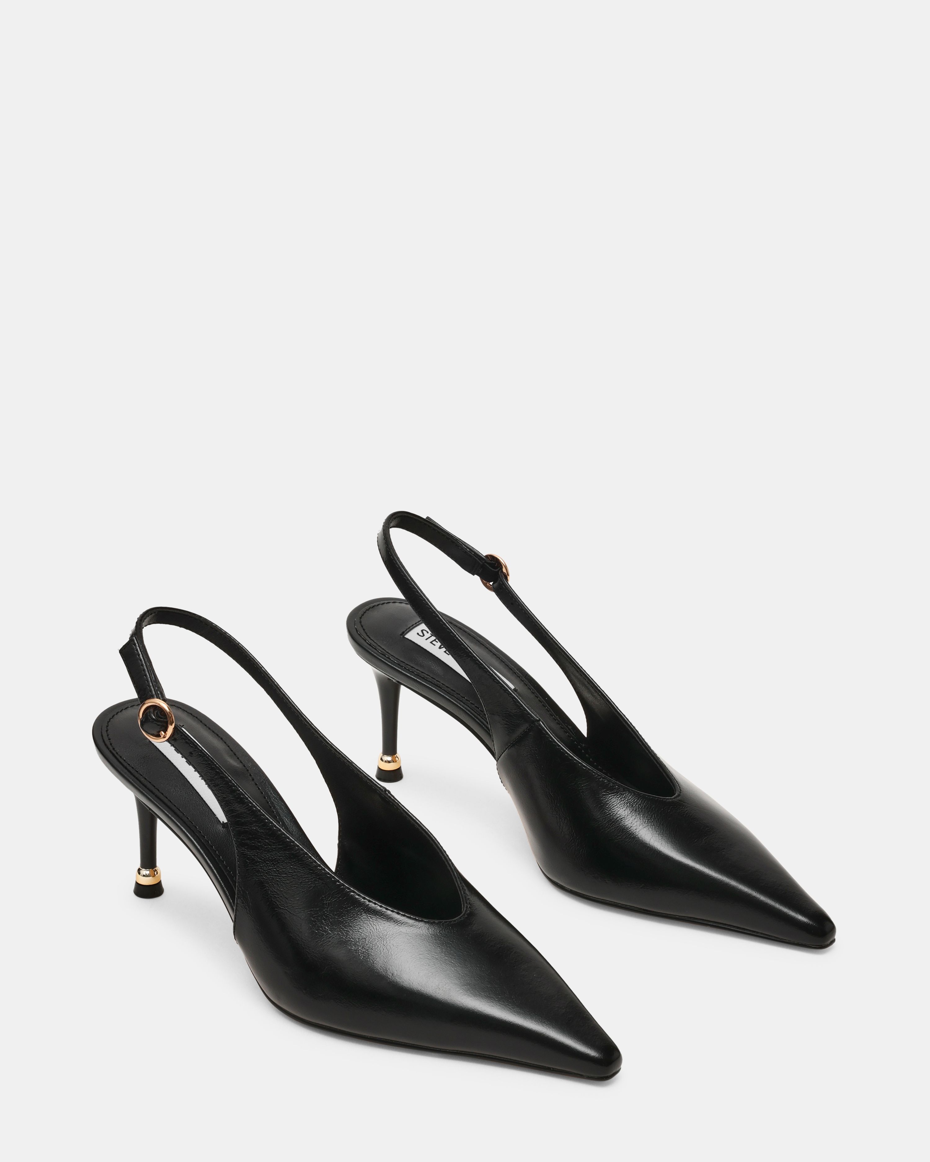 Steve Madden
Slingback in pelle
con cinturino e
tacco 7 cm