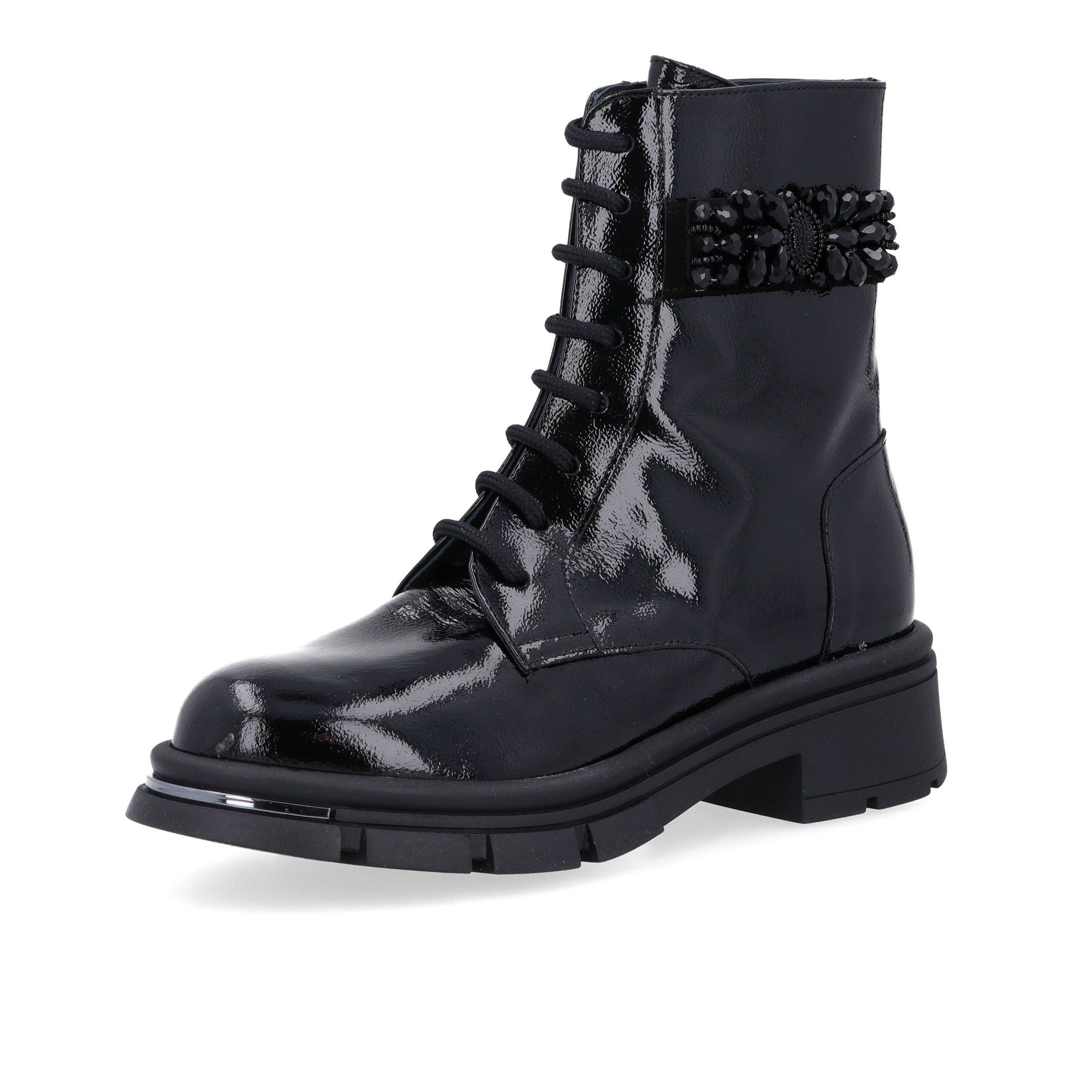 Soffice Sogno
Tronchetti stringati
in pelle con zip
tacco 5 cm