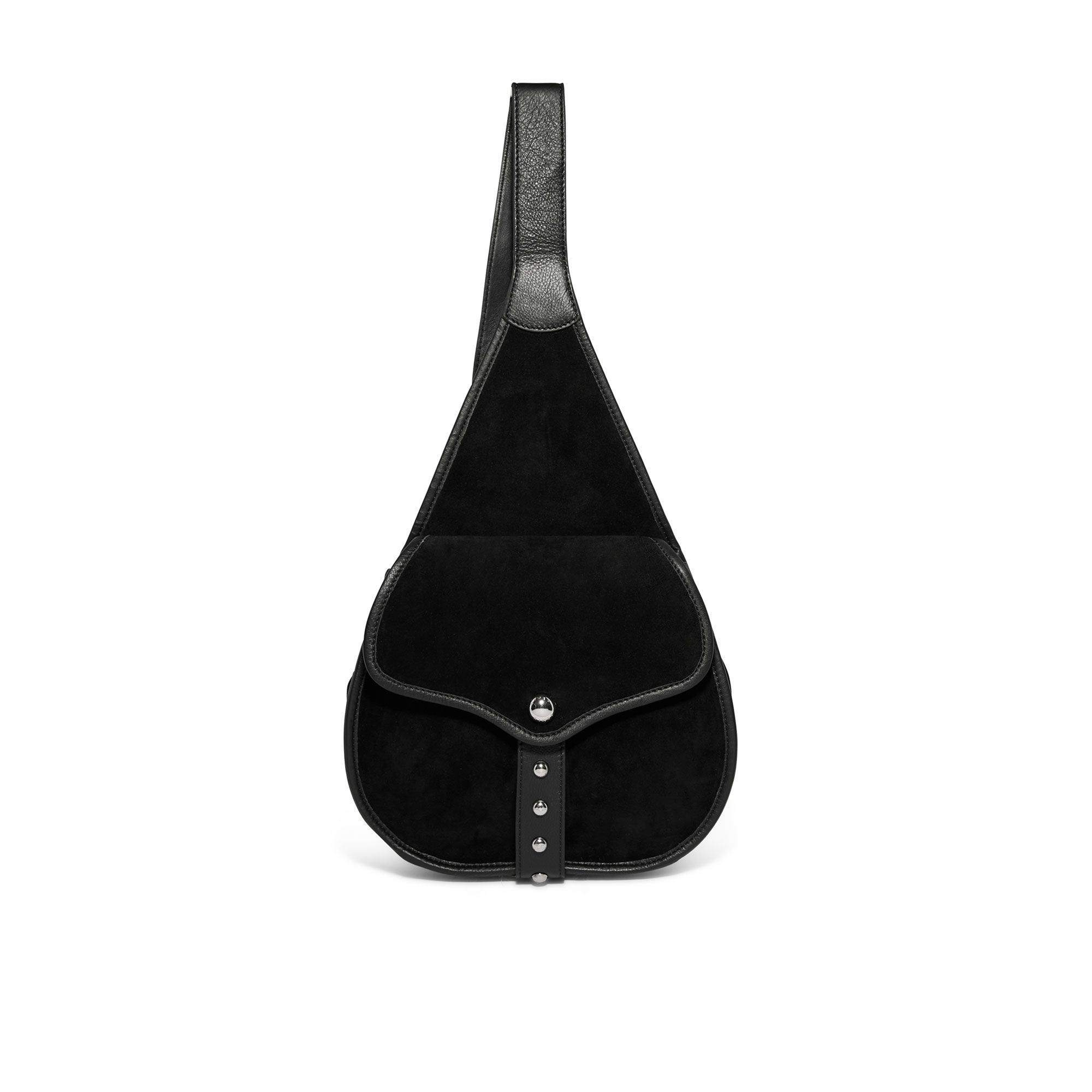Aimee Kestenberg Borsa in pelle scamosciata con tracolla regolabile