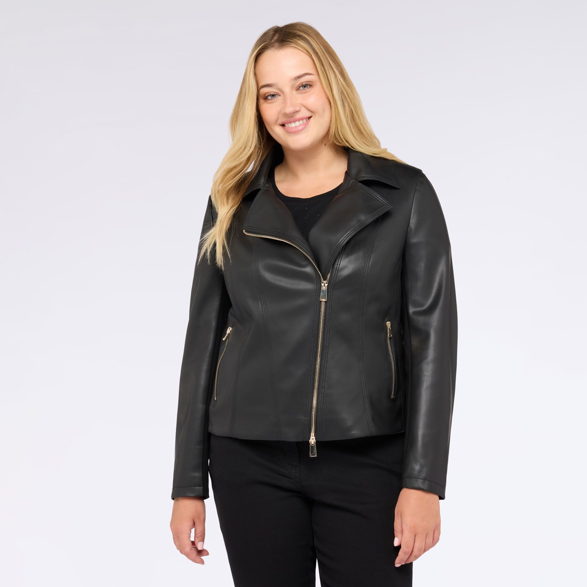 Fiorella Rubino
Giacca biker
con tasche