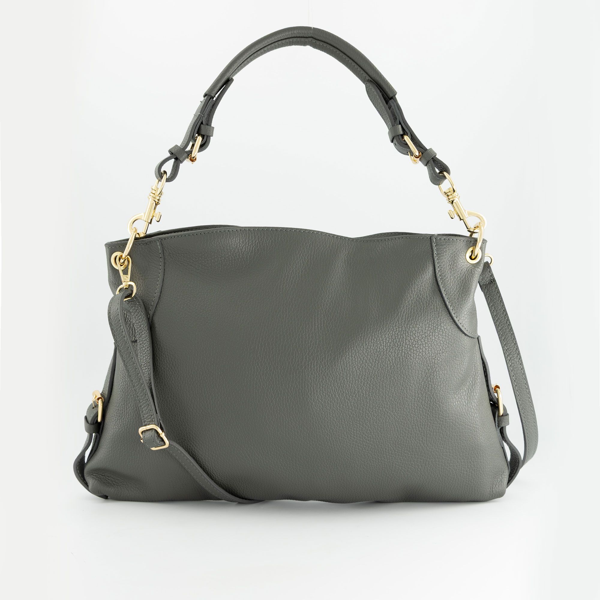 Le Corone Bags Borsa a spalla Nanà in pelle con tracolla