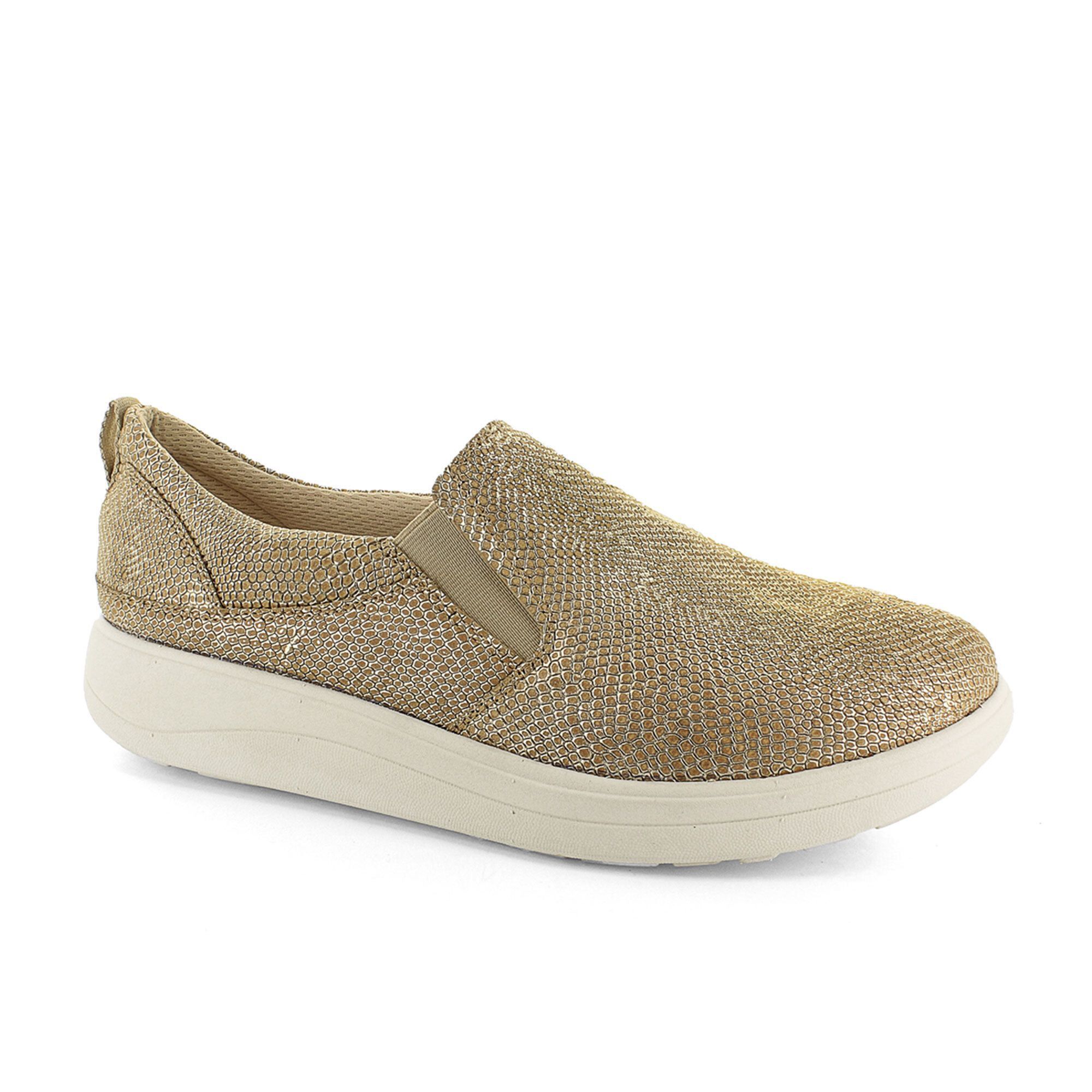 Image of Strive Footwear Slip on in pelle con inserti elastici Soletto imbottito061