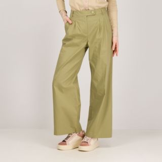 Palazzo Moda
Pantaloni ampi
in twill di misto
cotone con pinces