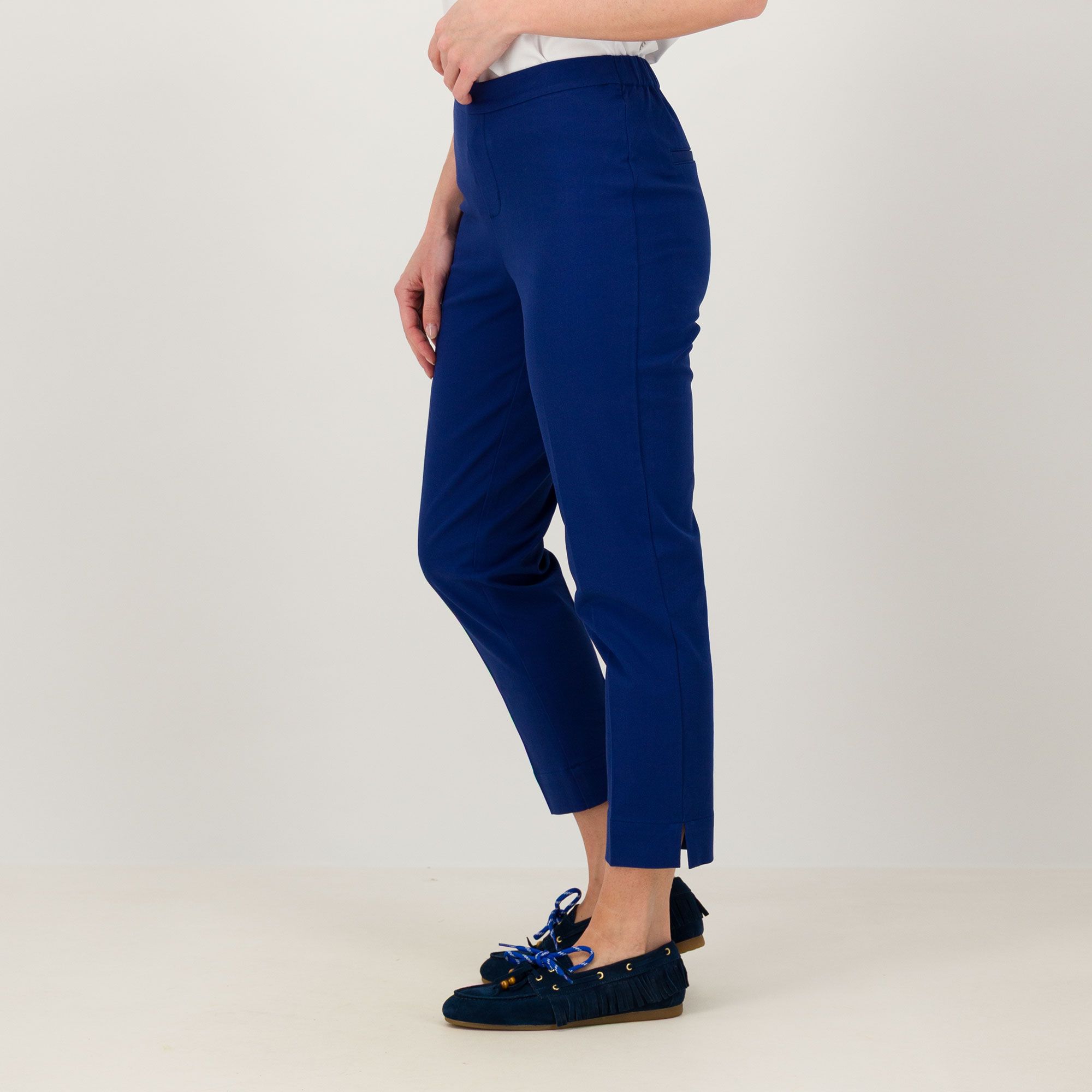 Isaac Mizrahi Live! Pantaloni cropped con elastico