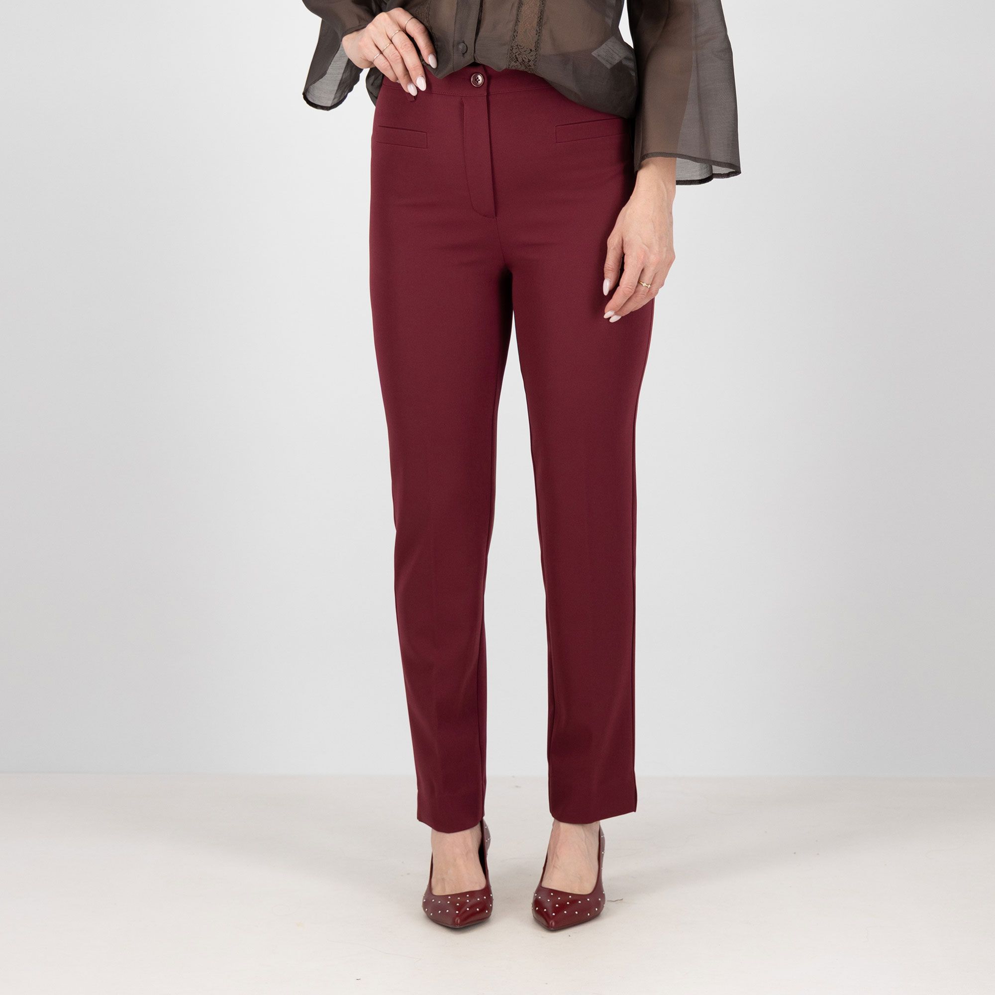 Caterina Lancini
Pantaloni a sigaretta
con tasche finte