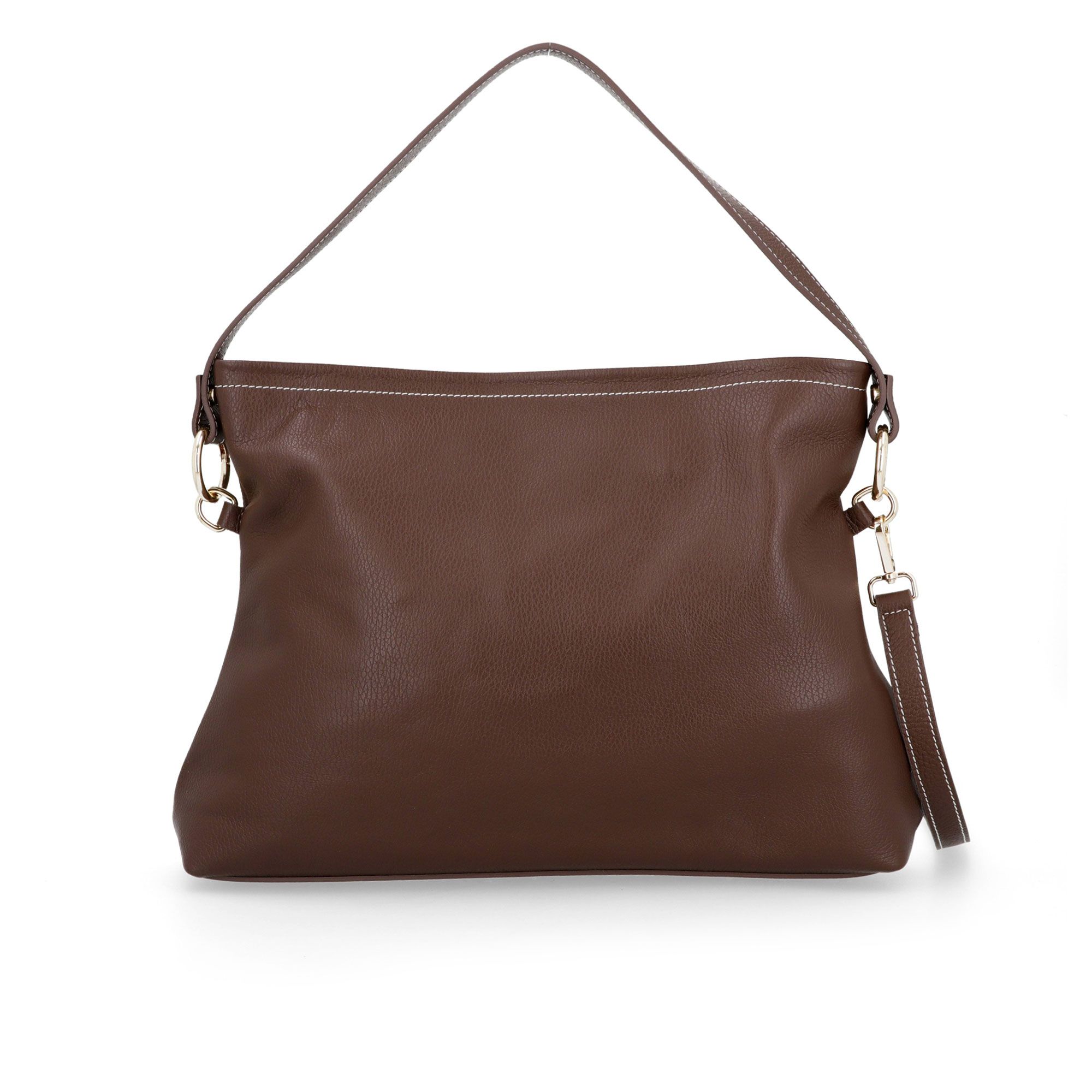 Le Corone Bags
Borsa a tracolla
Full Bag in pelle
con chiusura a zip