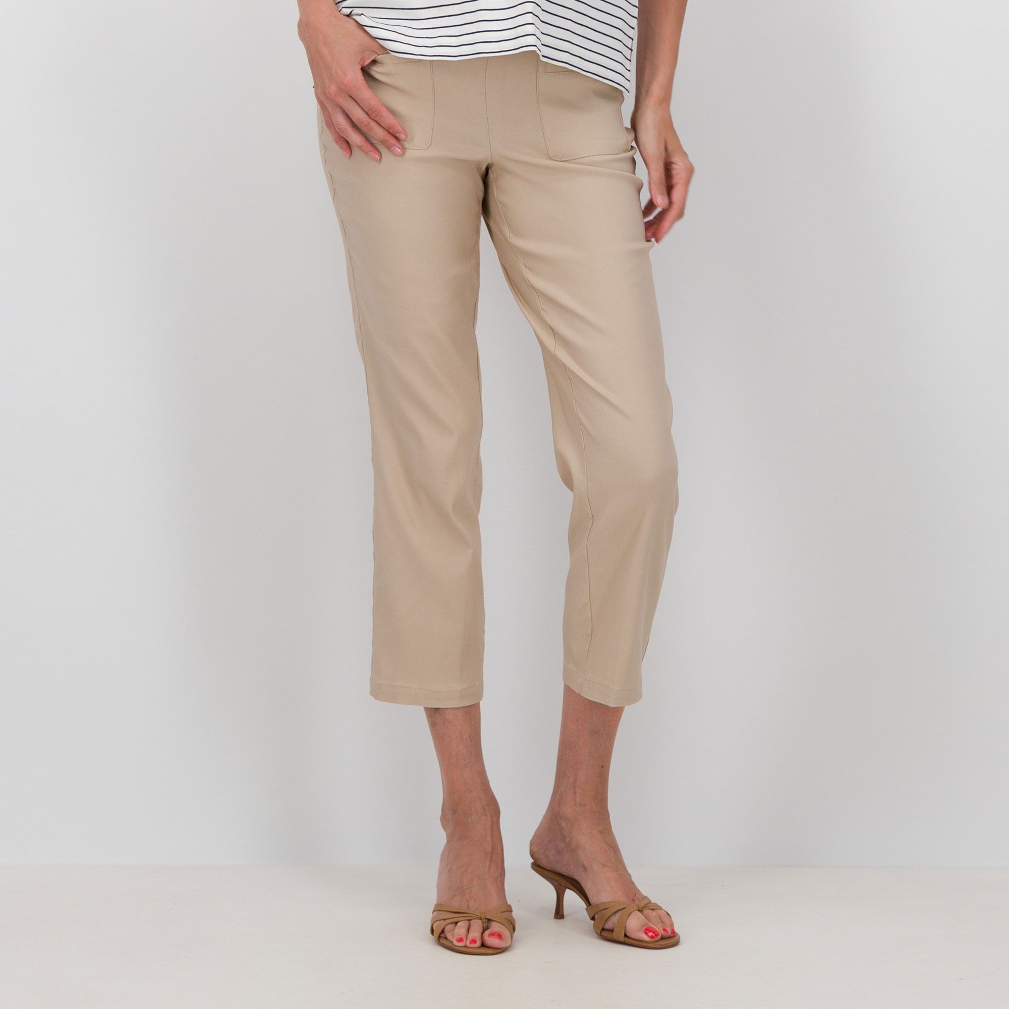 Wynne Layers Pantaloni a gamba dritta con elastico e inserto contenitivo