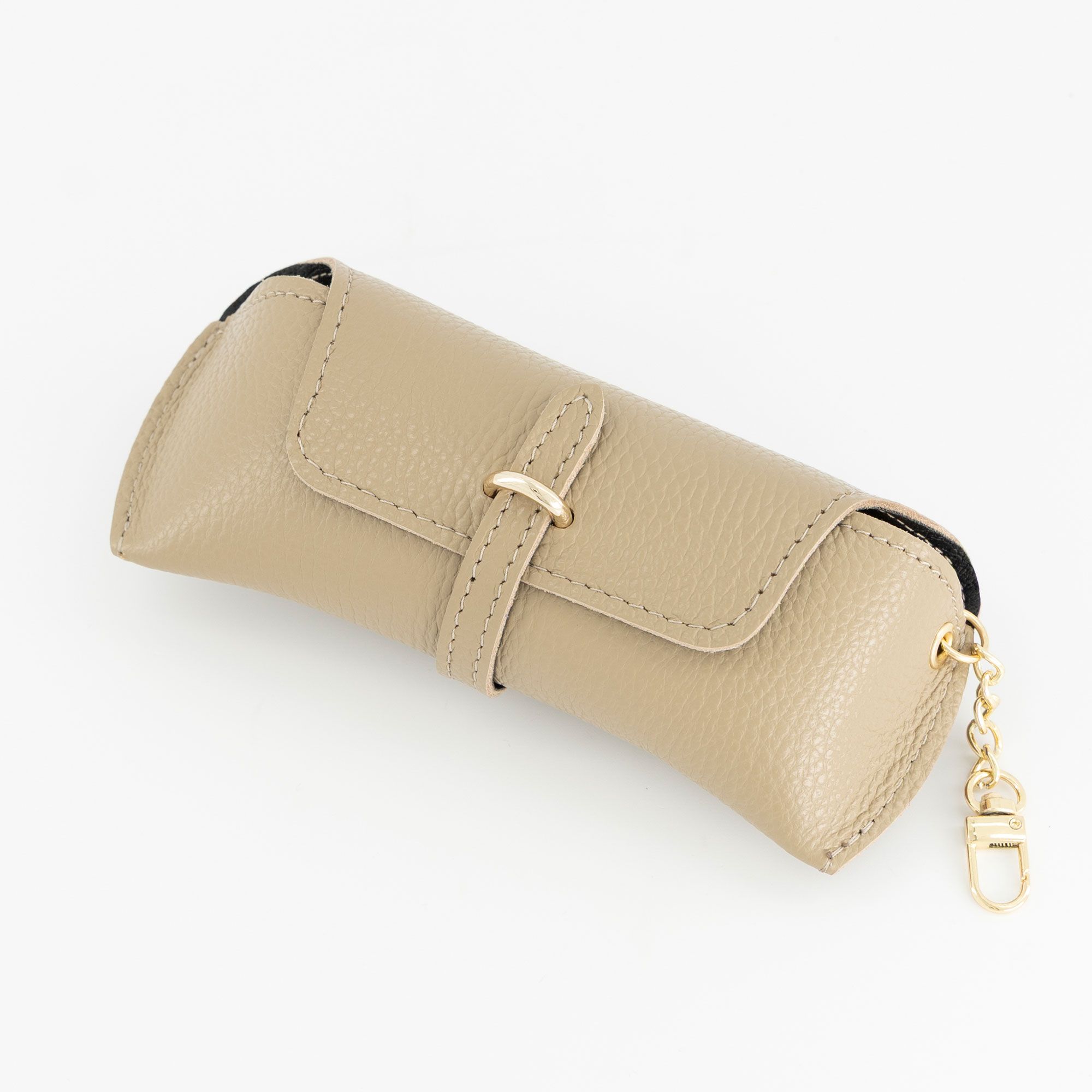 Le Corone Bags Portaocchiali in pelle con catenella
