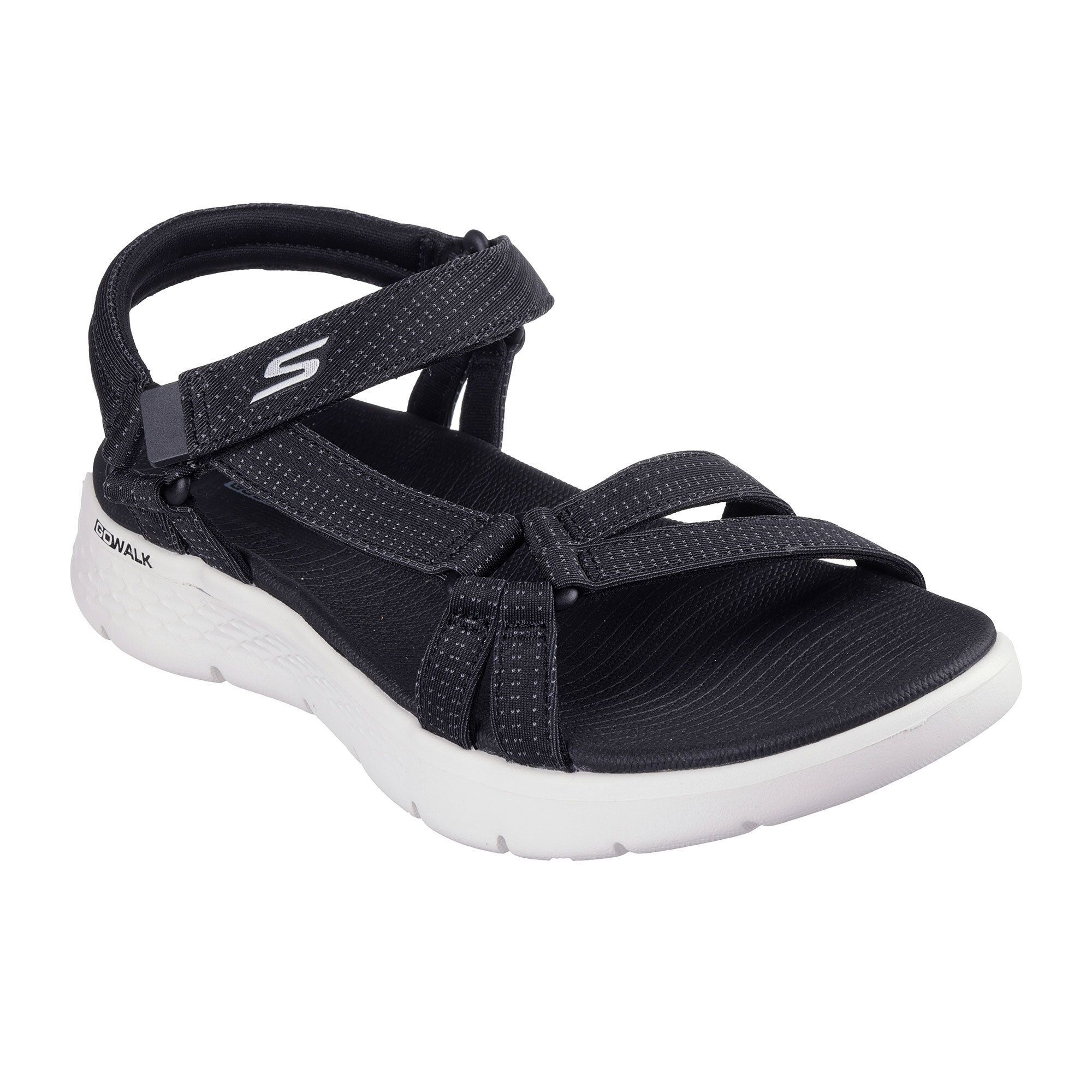 QVC Skechers Sandalo Go Walk con chiusura a strappo