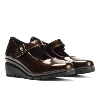 Pitillos
Mary Jane in pelle
vernice Naplak
con zeppa 5 cm