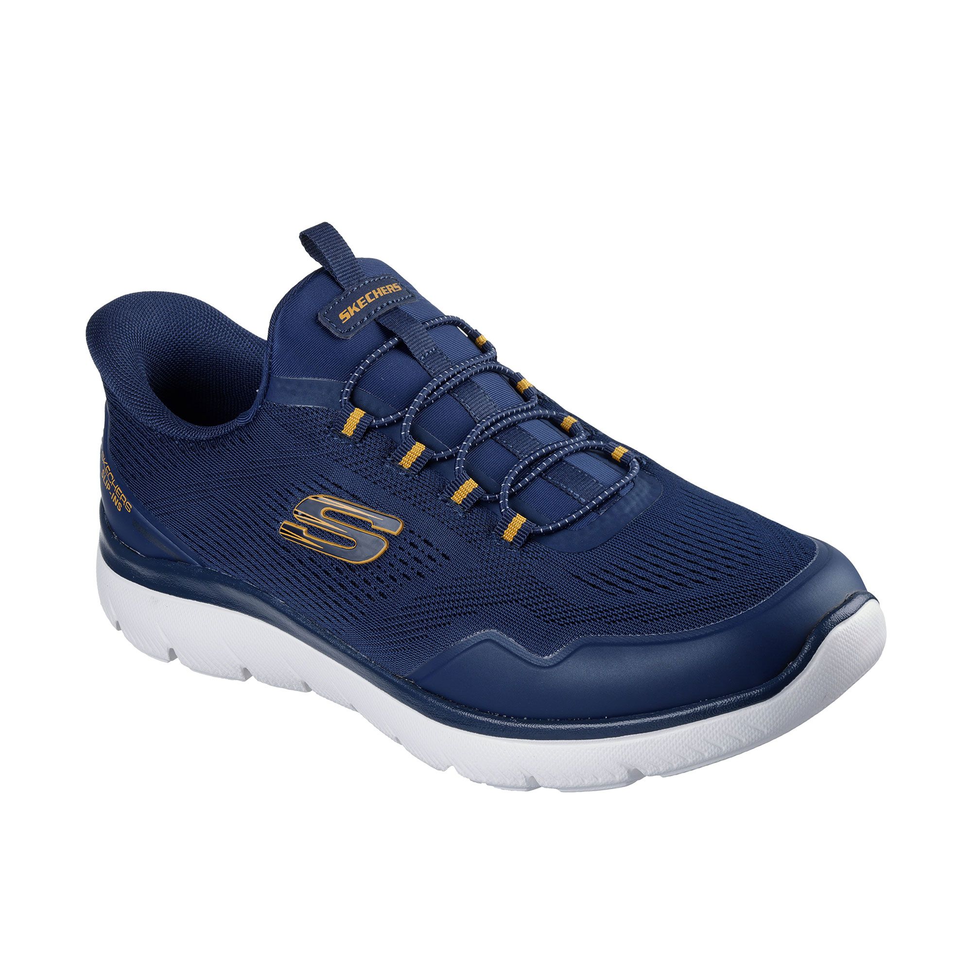 Skechers Sneaker da uomo con tecnologia Slip-Ins e lacci elastici