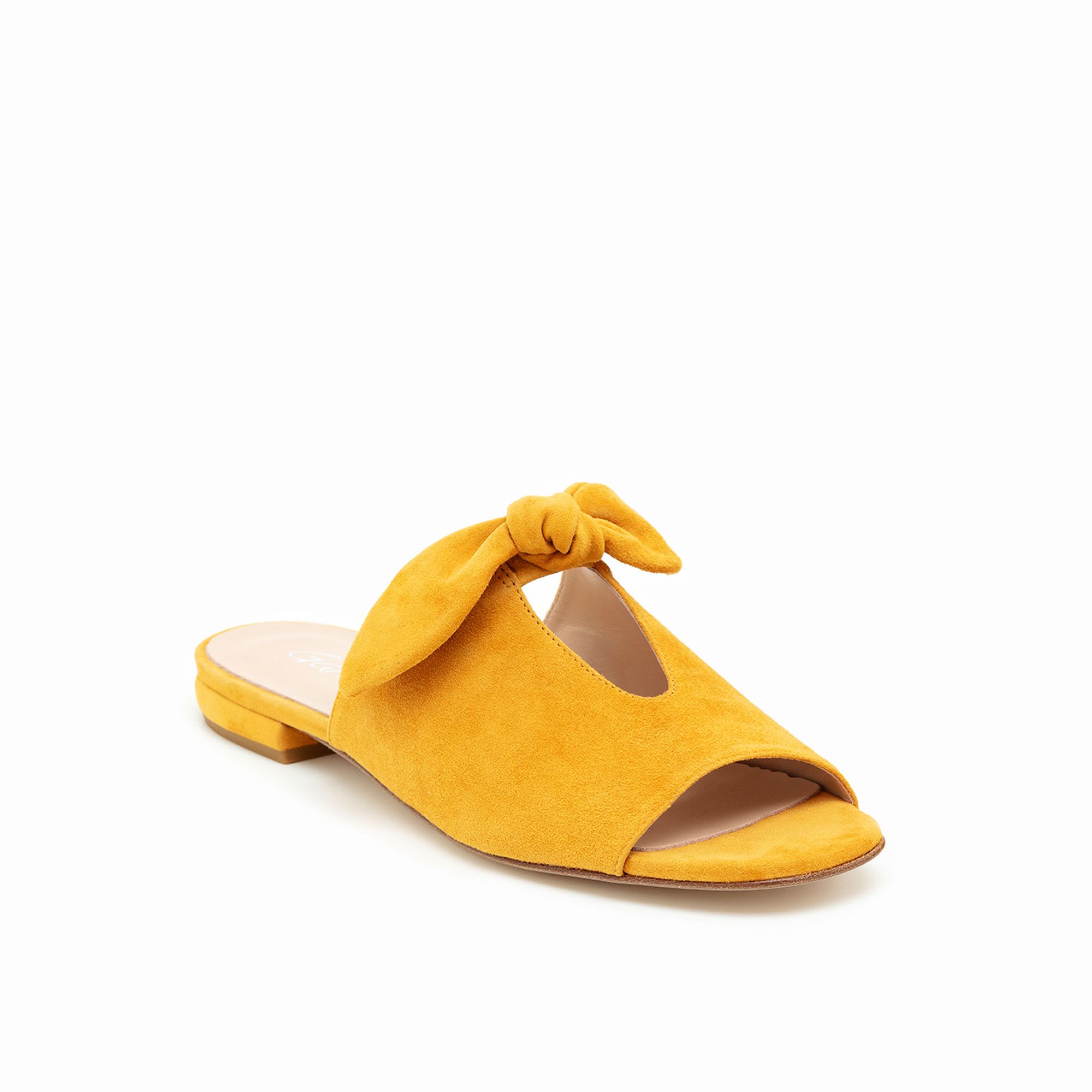 Galieti
Sandali scalzati in
pelle scamosciata
con tacco 1,5 cm