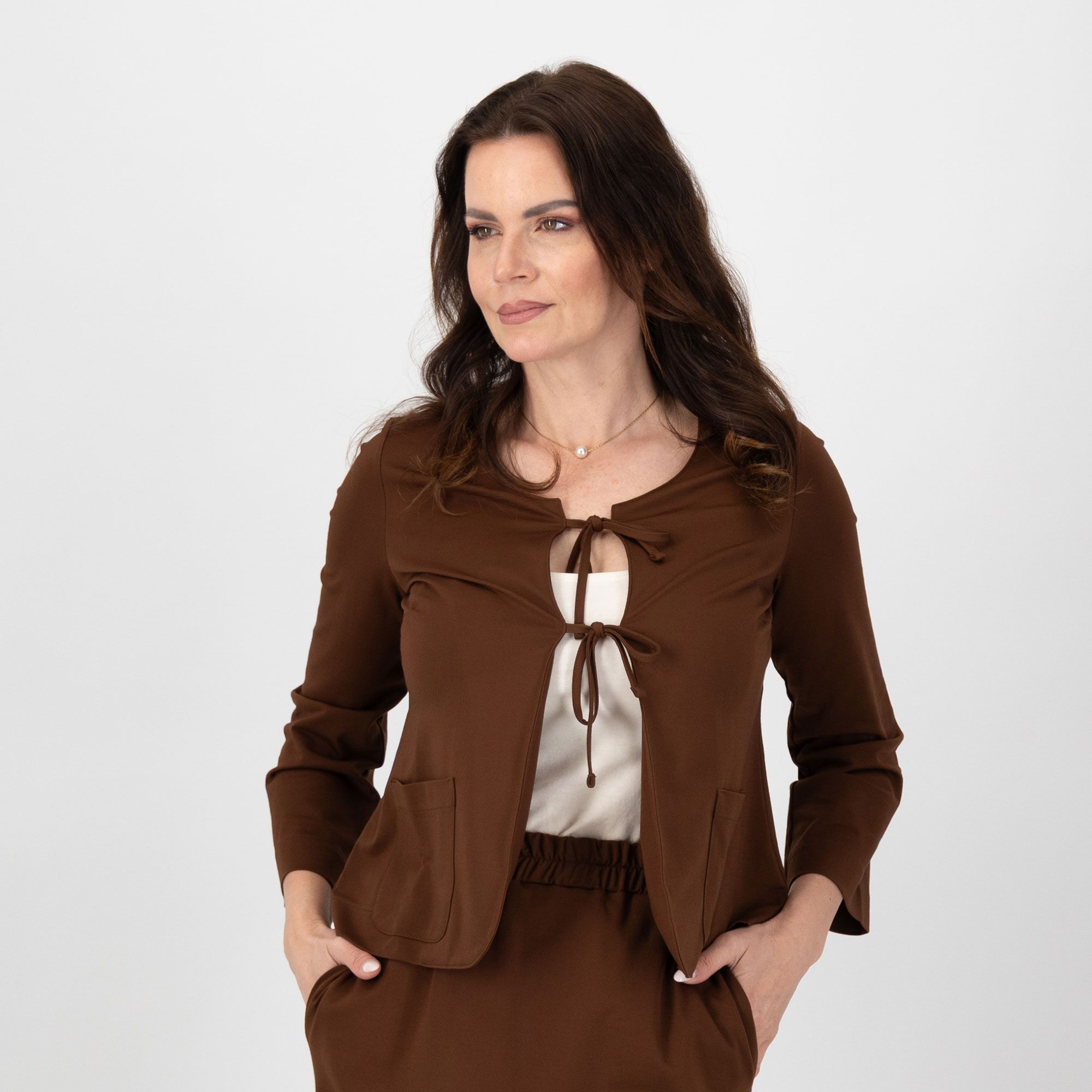 Caterina Lancini
Cardigan in punto
Milano con tasche