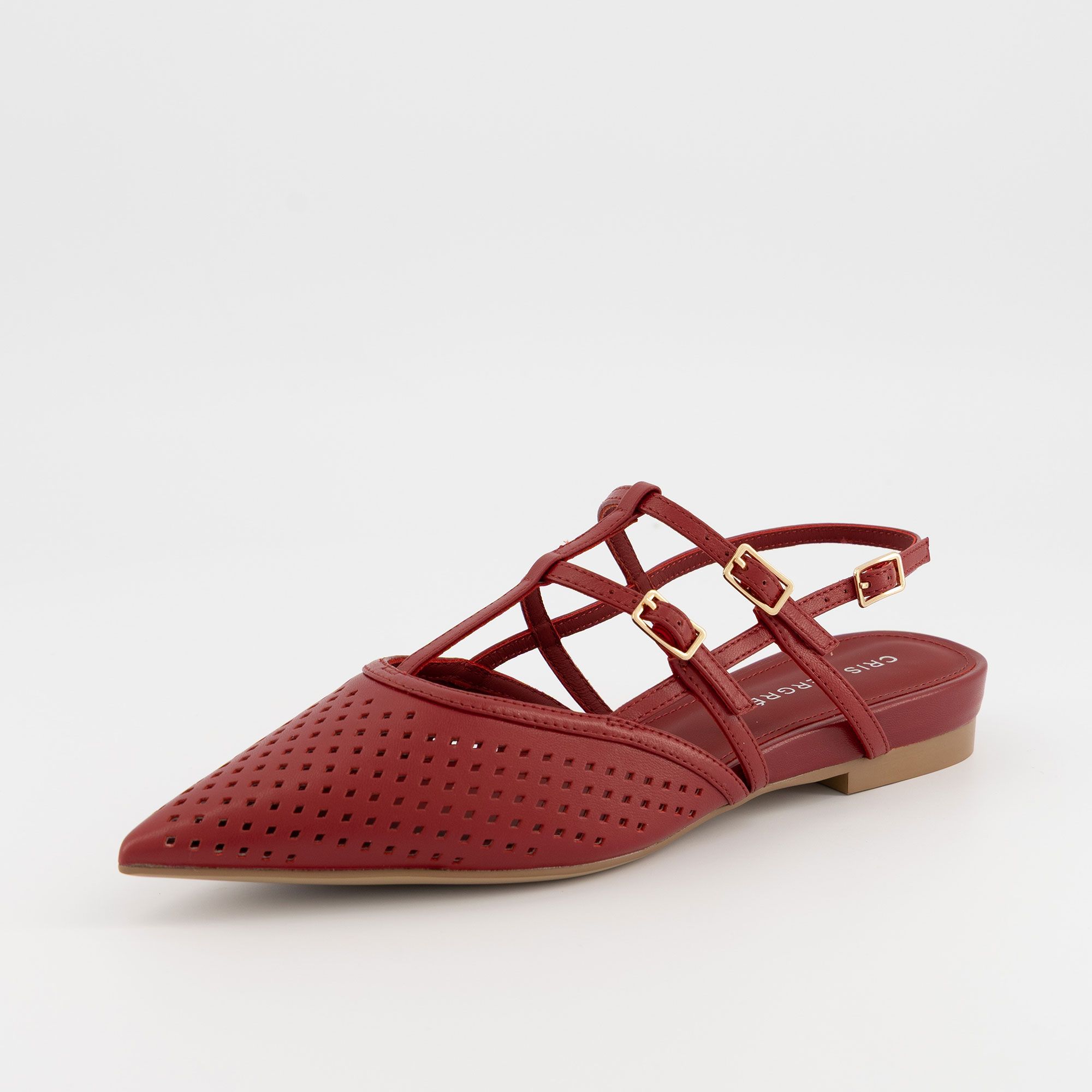 Cris Vergré
Slingback a T
in pelle con
tacco 1 cm