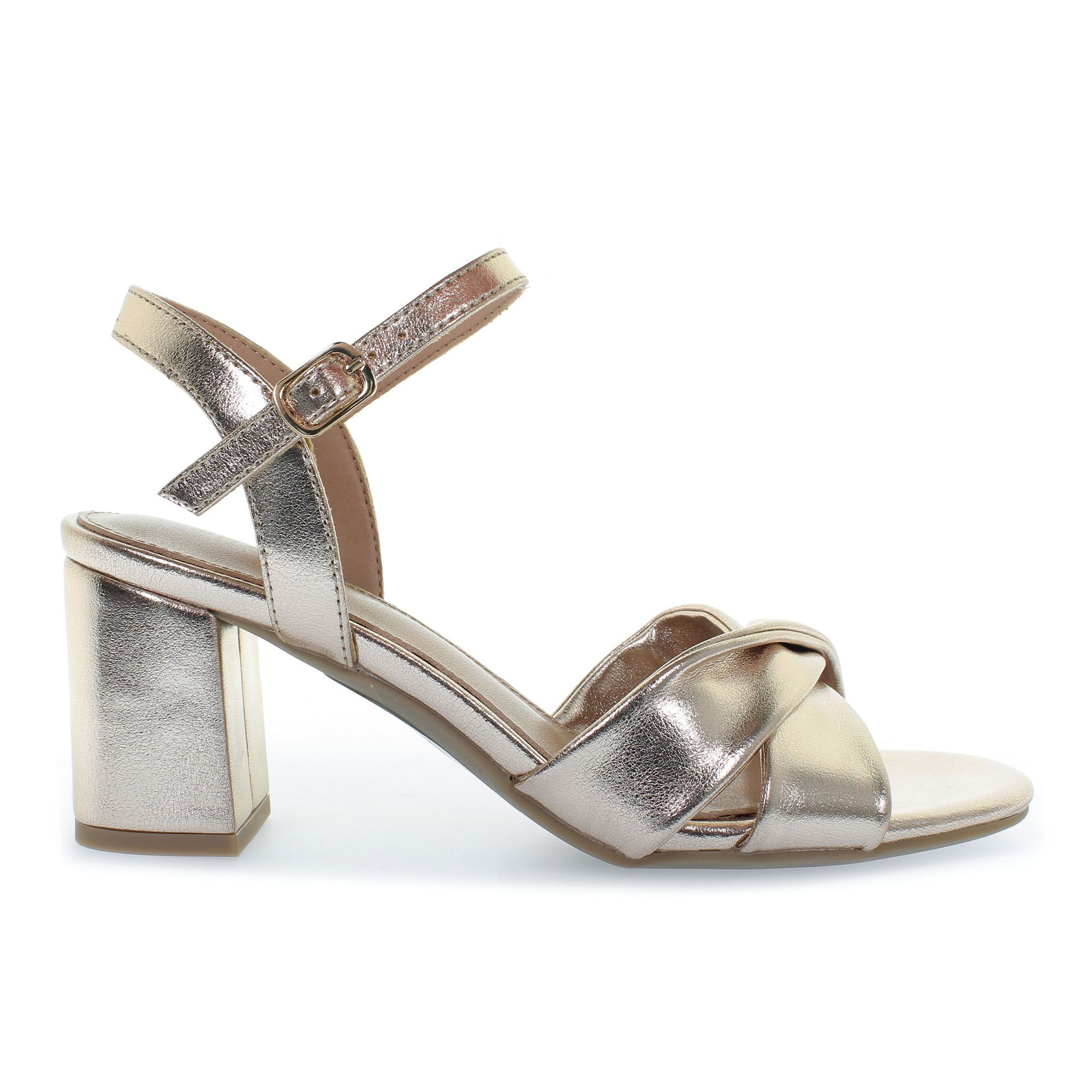 Kharisma
Sandali con due
fascette incrociate
e tacco 7,5 cm