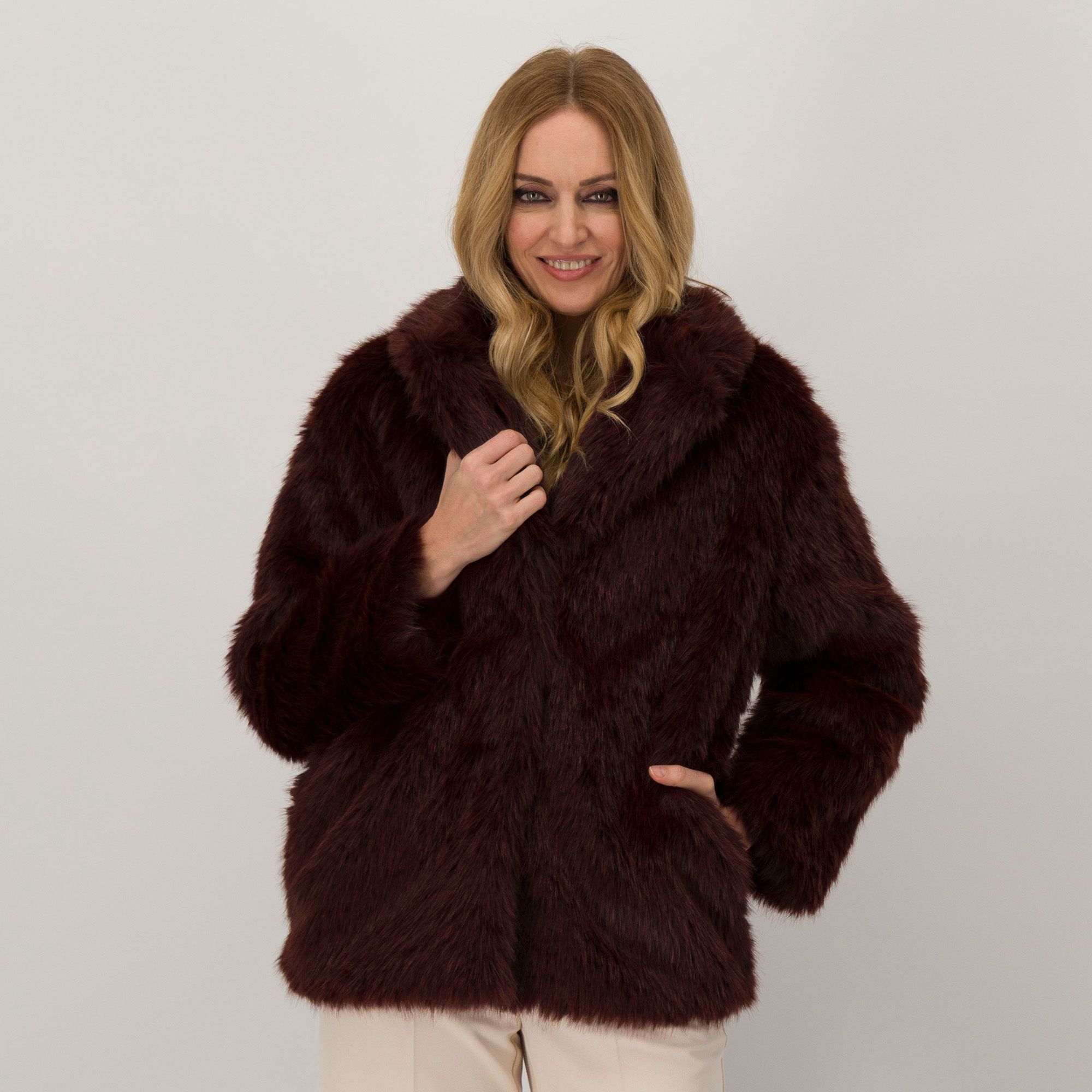 SottoMarino
Giaccone in
pelo sintetico
foderato