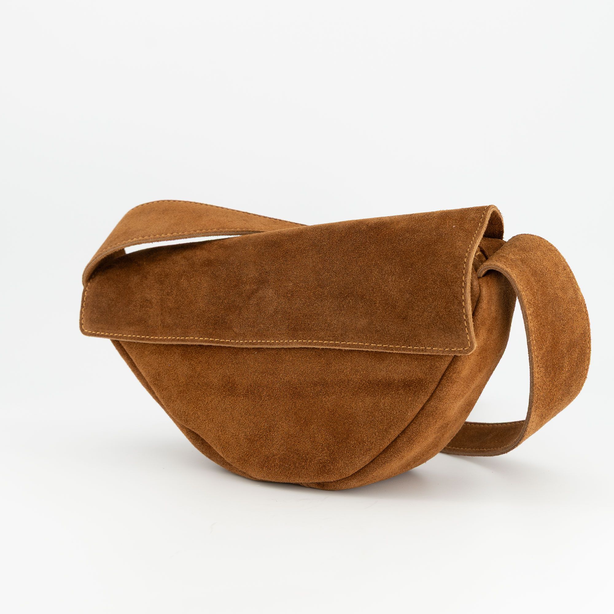 Le Corone Bags Borsa a tracolla Sella in pelle scamosciata
