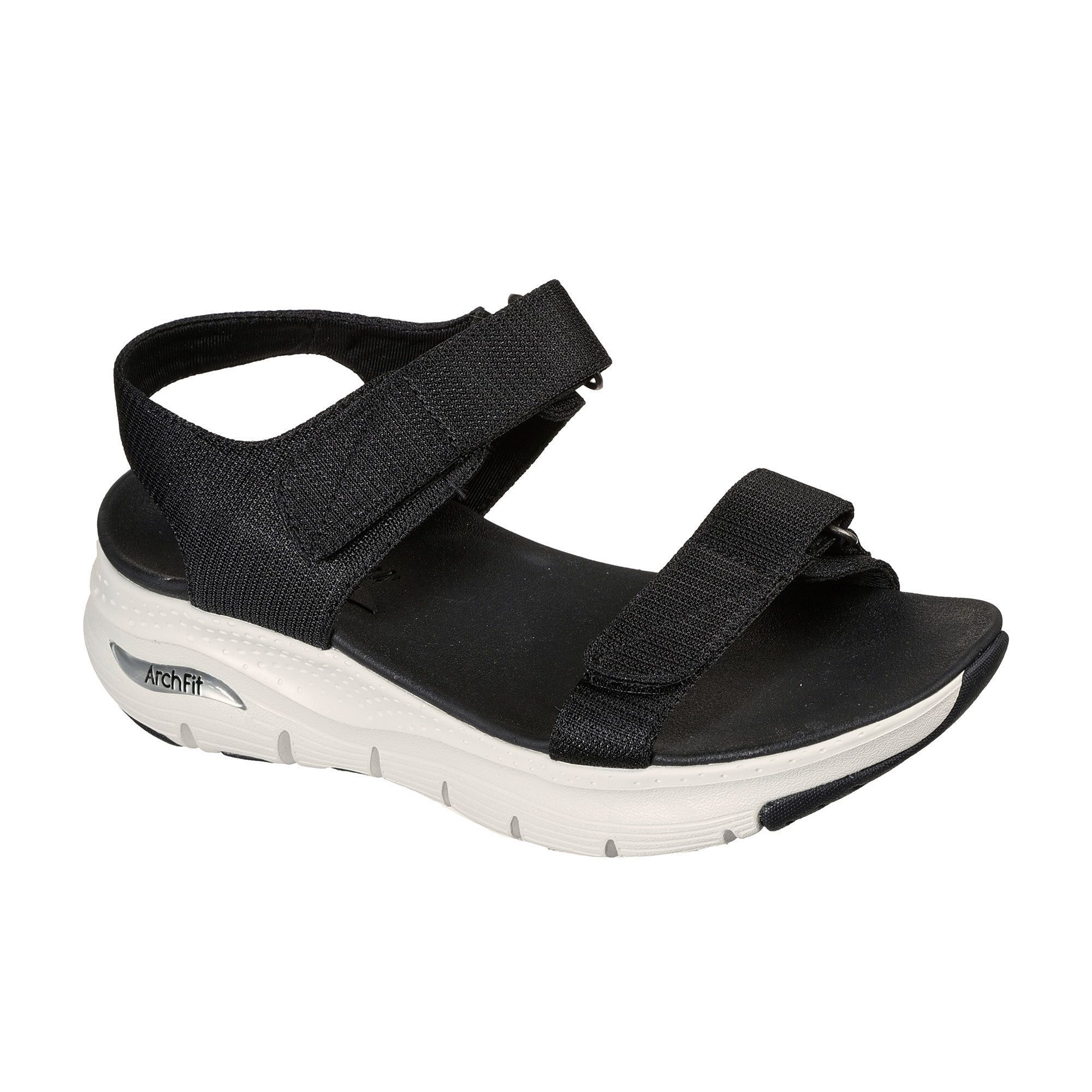 QVC Skechers Sandali con chiusura a strappo e soletta Arch Fit