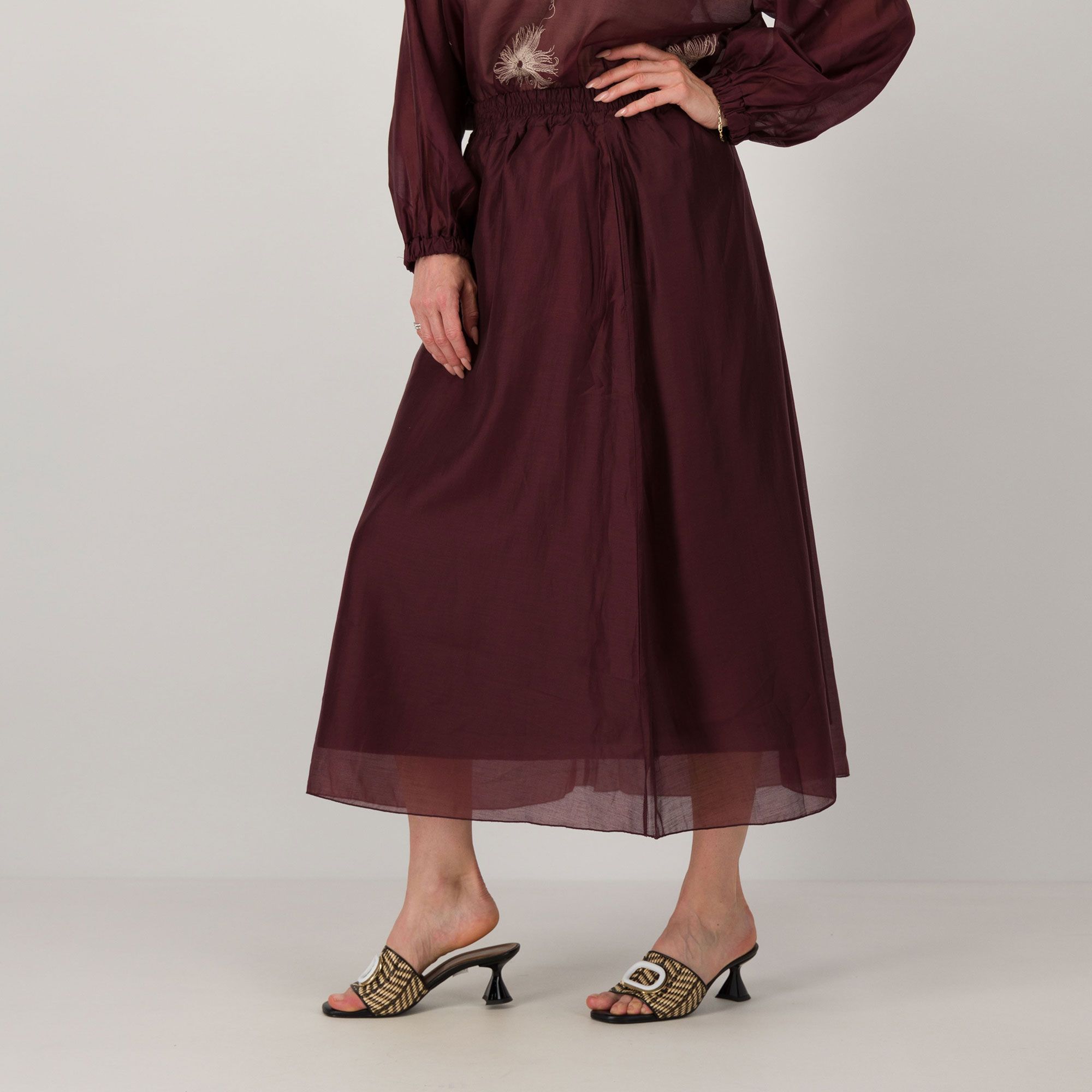 Mood Atelier Gonna lunga ampia