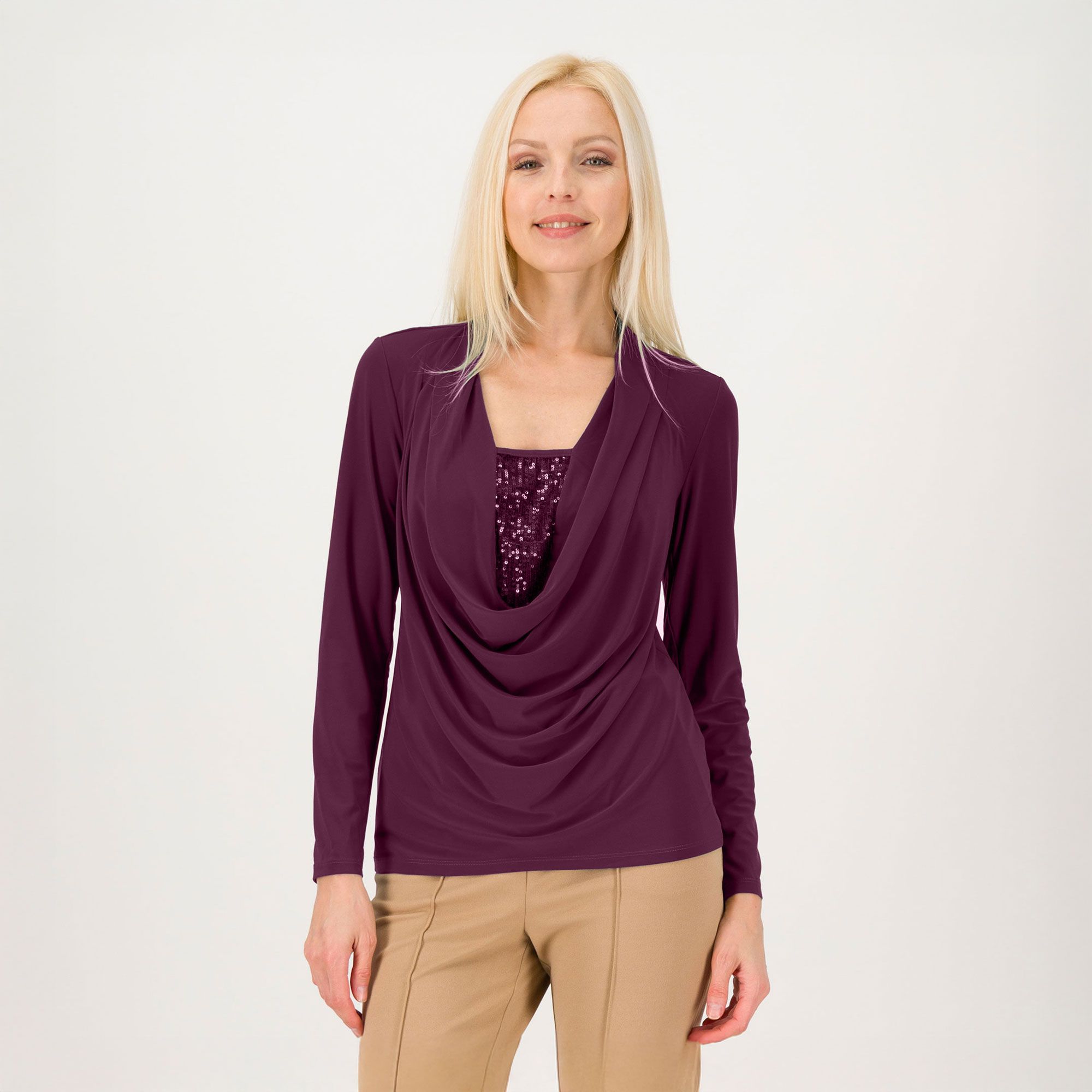 Nina Leonard
Maglietta a maniche
lunghe in jersey