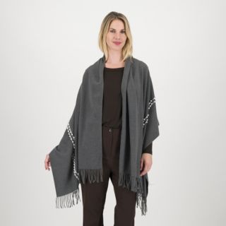 James Lakeland
Stola con perle,
strass e frange
