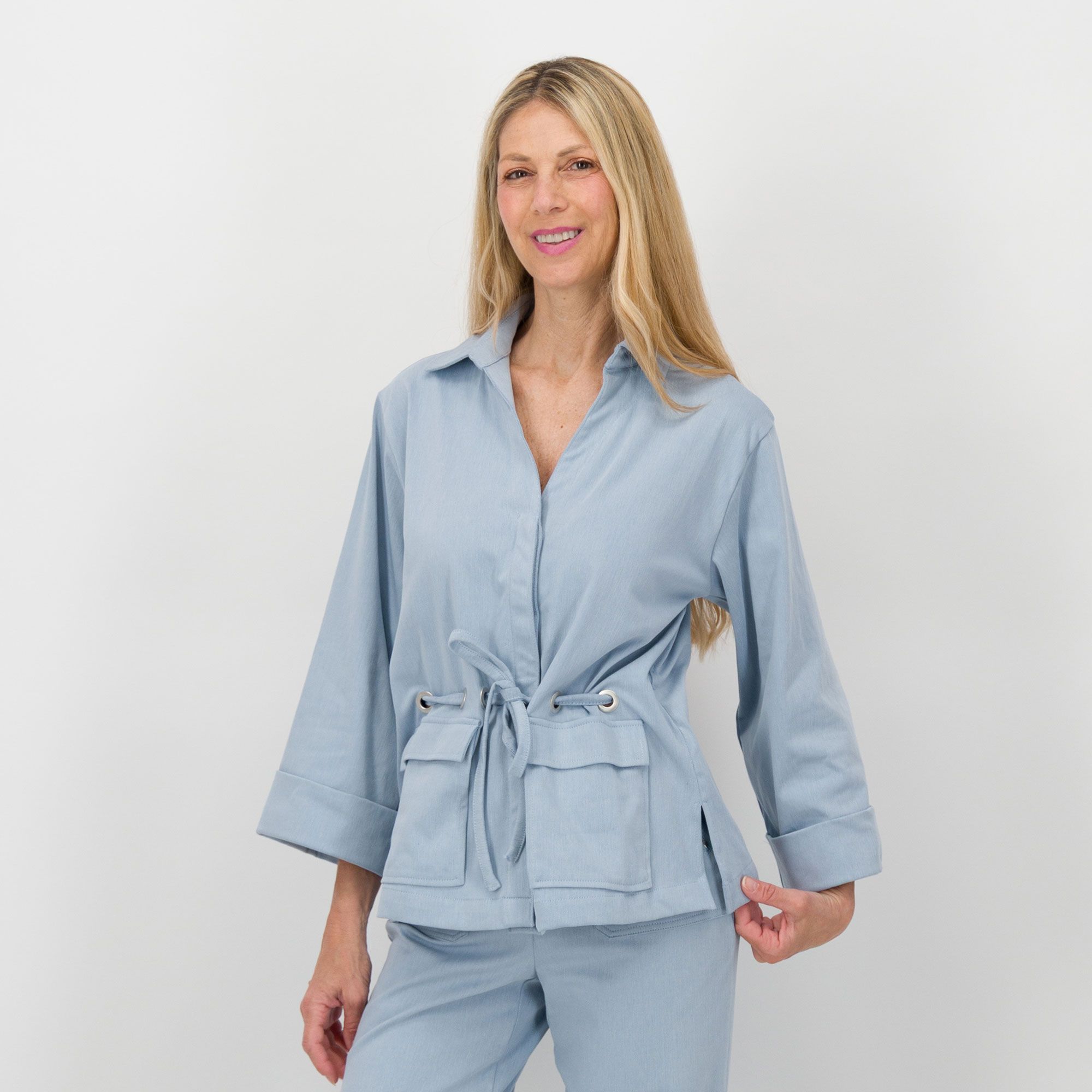 Grey by Jhoan Sebastian Grey Giacca in denim con tasche