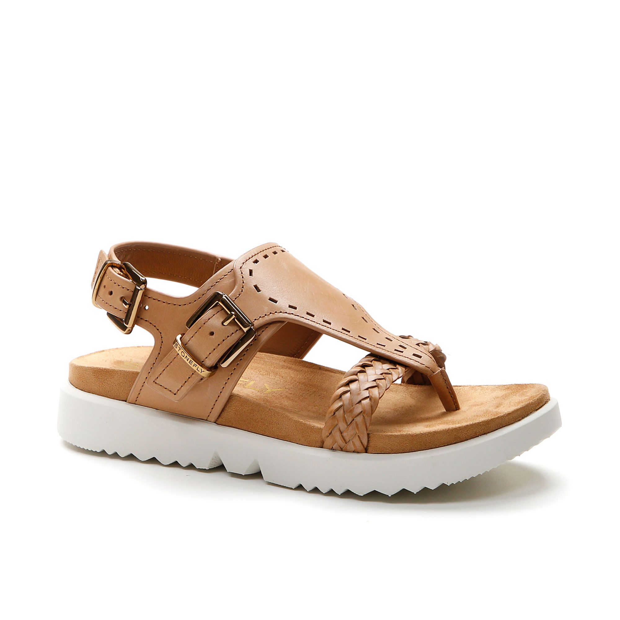 Stonefly
Sandali infradito
in pelle
con suola 3,5cm