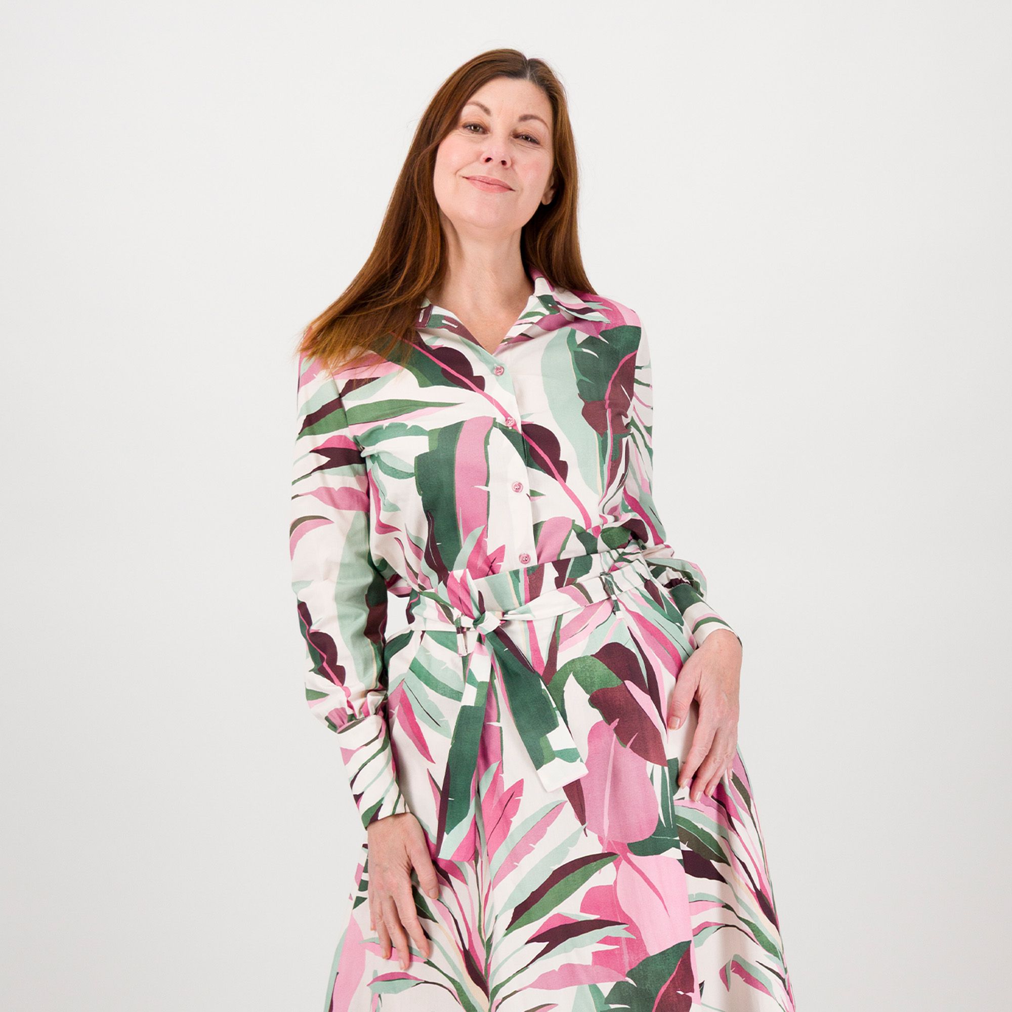 Olly Doo
Camicia in cotone
fantasia floreale a
maniche lunghe