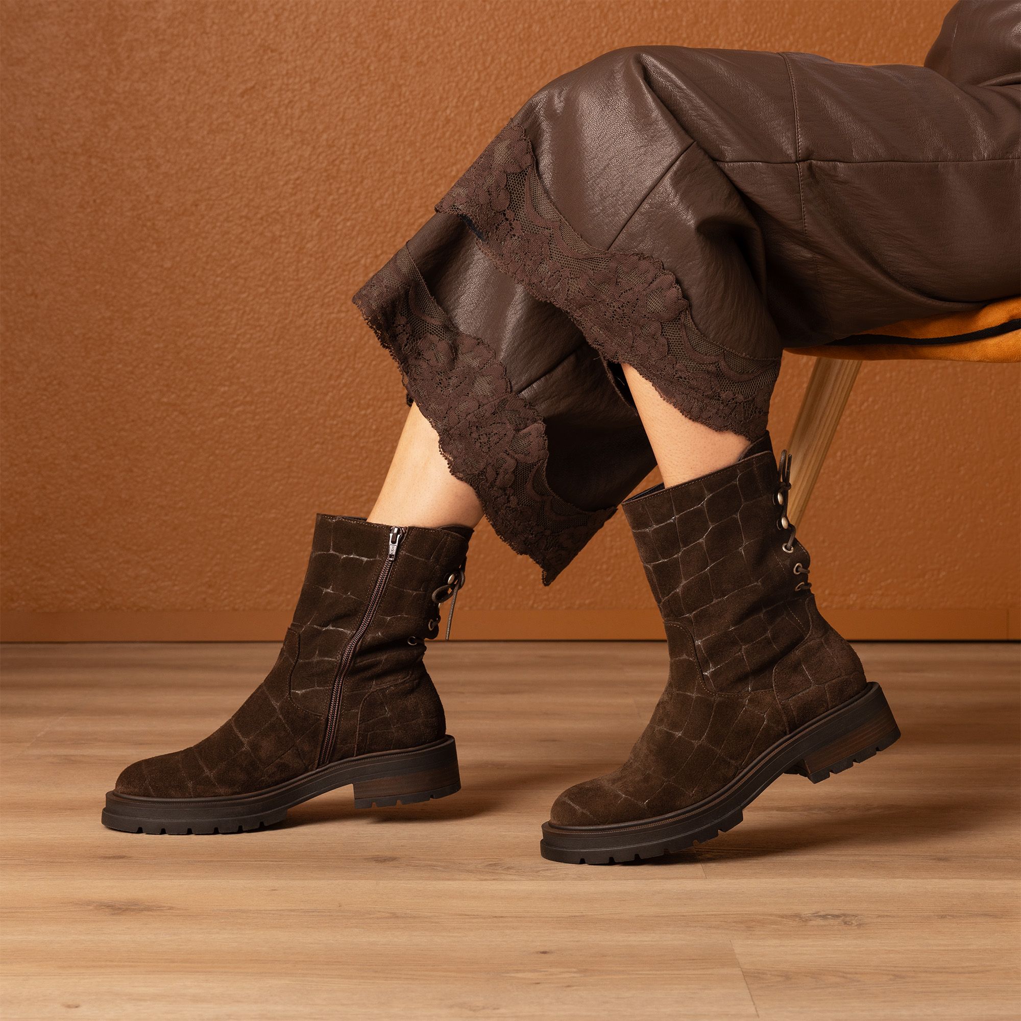 Galieti
Stivaletti biker
in pelle
