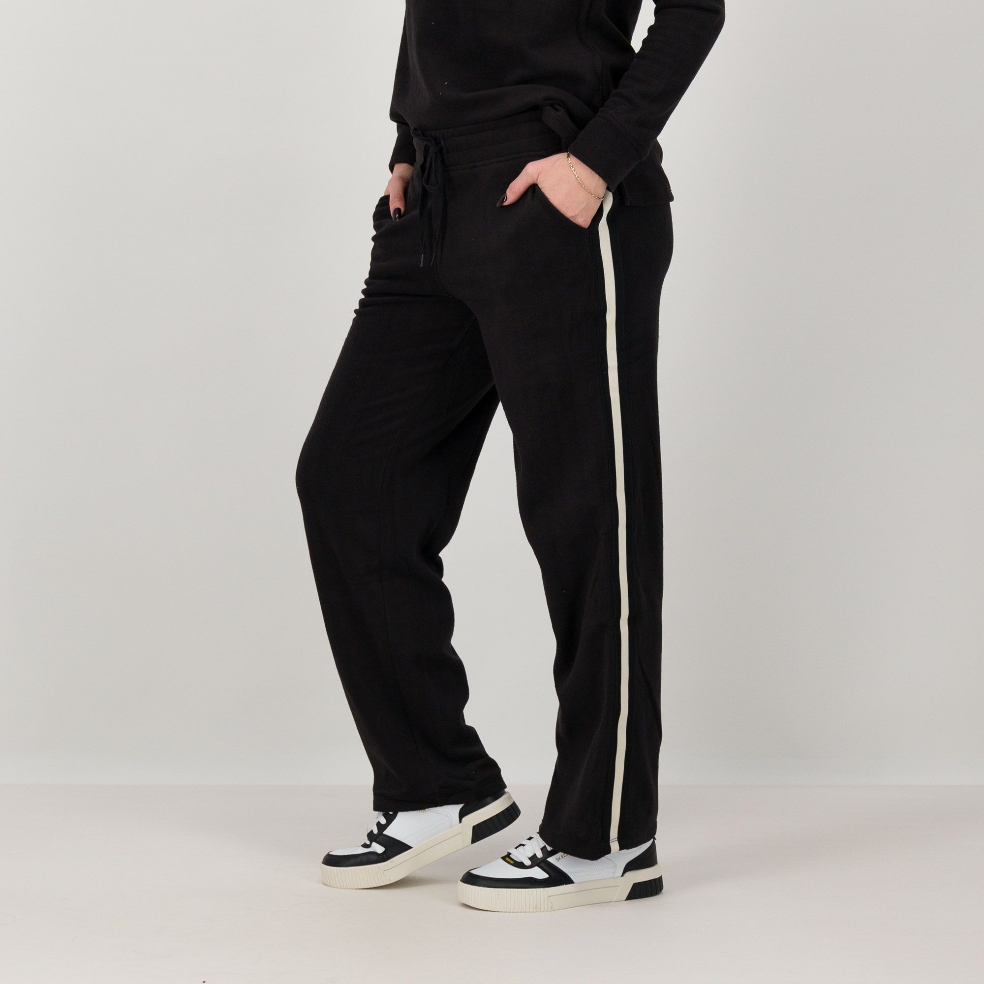 Image of Cuddle Duds Pantaloni in maglia con elastico e coulisse in vita061