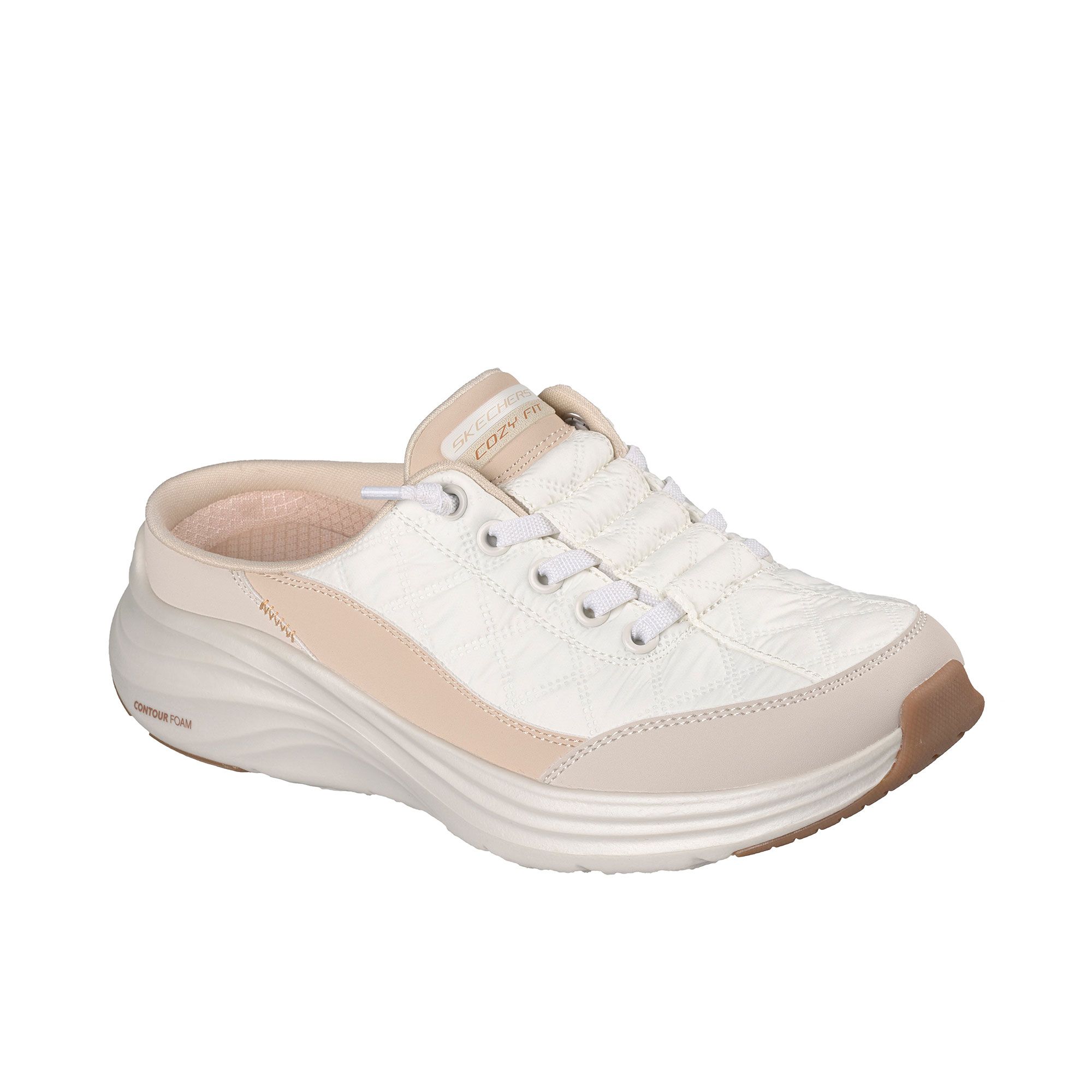 Skechers
Sabot con lacci
elastici decorativi
e soletta Memory Foam