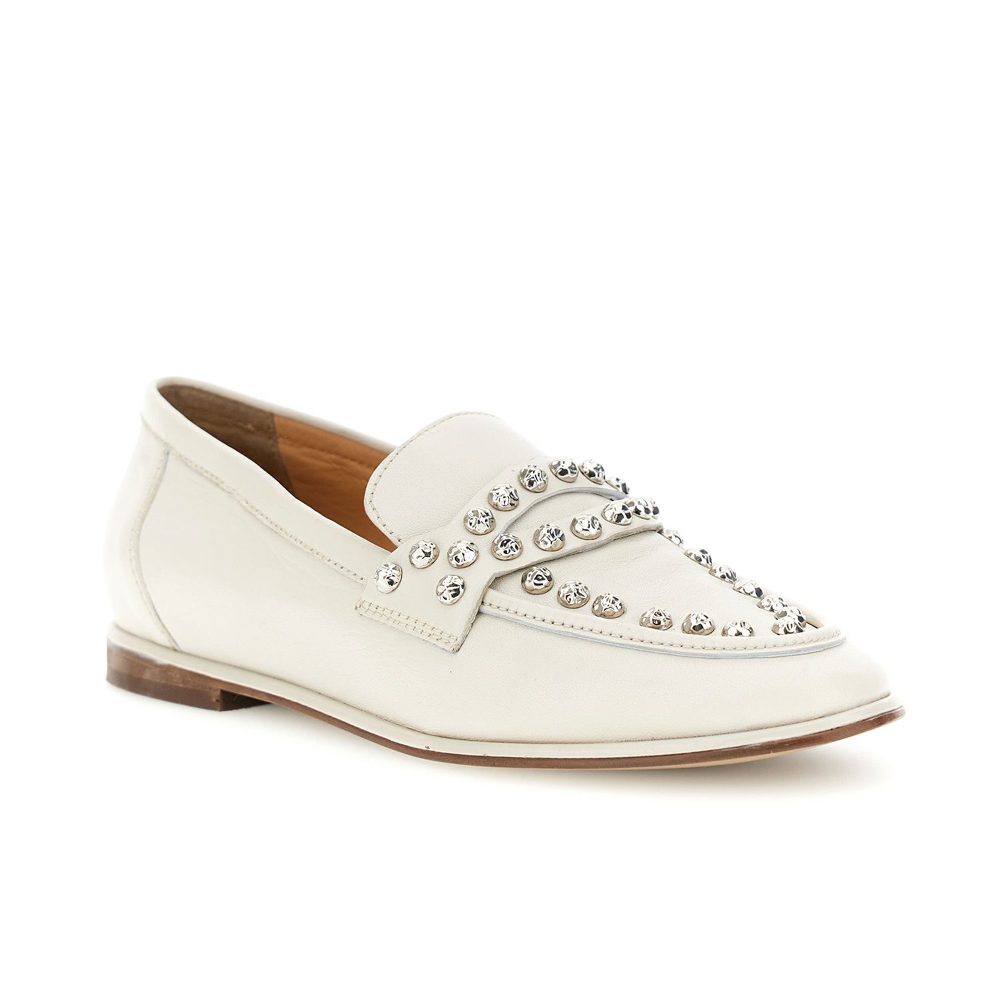 Cafè Noir
Mocassini in pelle
con borchiette e
tacco 1,5 cm