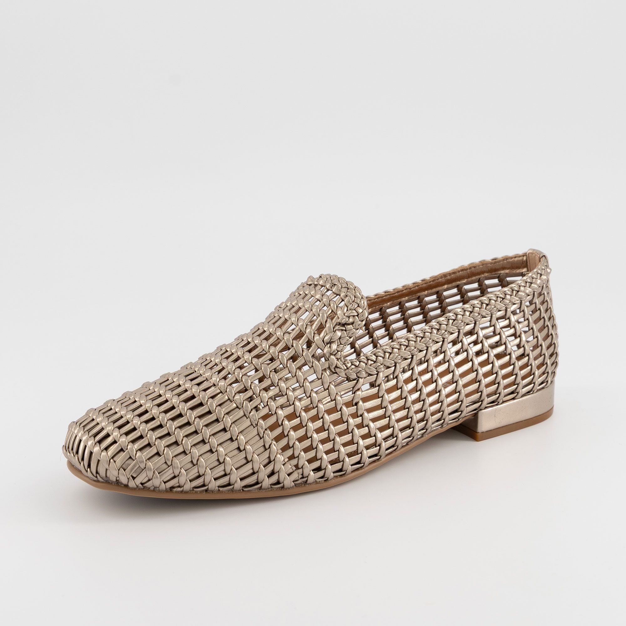 Cris Vergré
Mocassini tomaia
intrecciata con
tacco 1,5 cm
