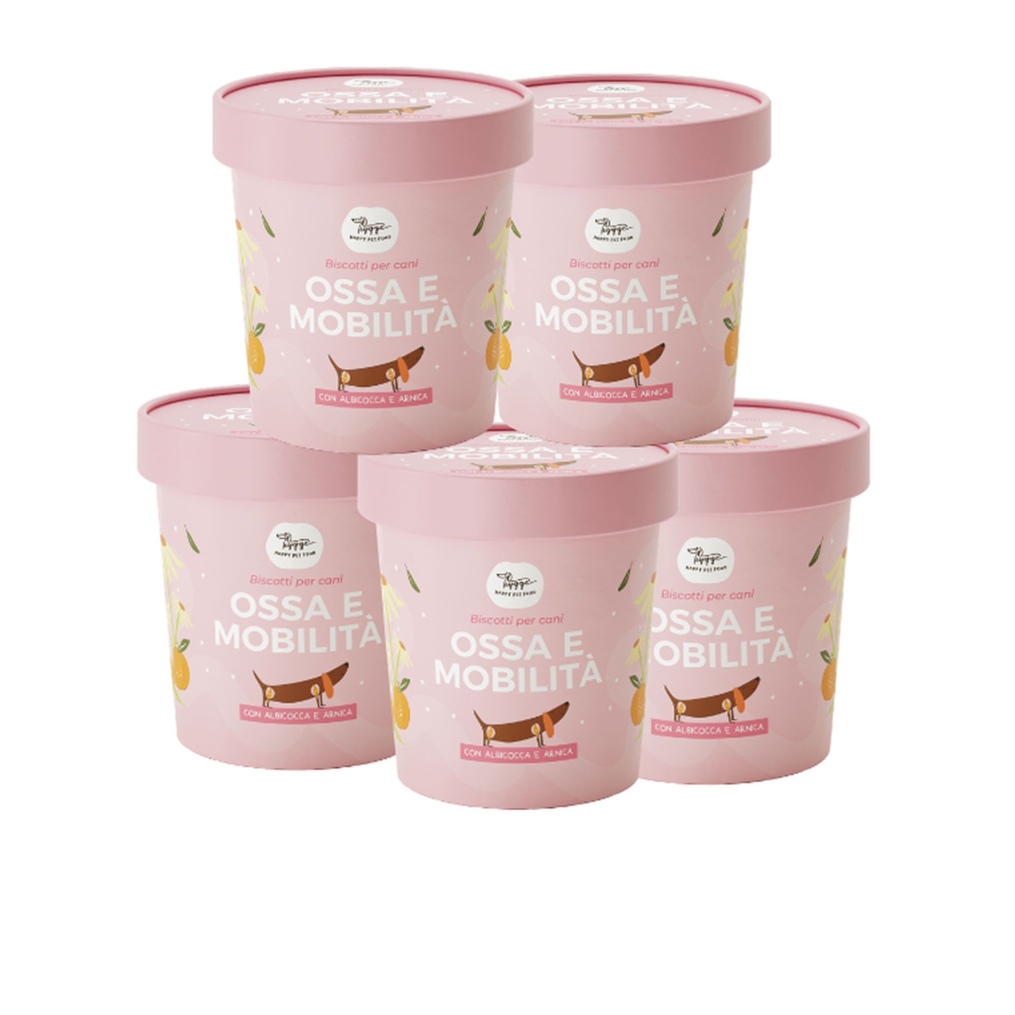 Hygge
Biscotti per cani
Ossa e Mobilità
(5x100 g)