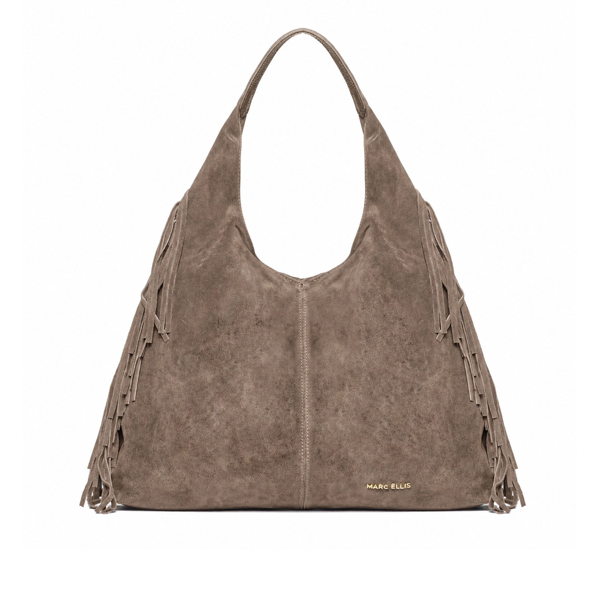 Marc Ellis
Borsa a spalla
in pelle scamosciata
con frange