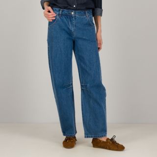 Mood Atelier
Jeans in cotone
con cuciture a vista
e elastico in vita