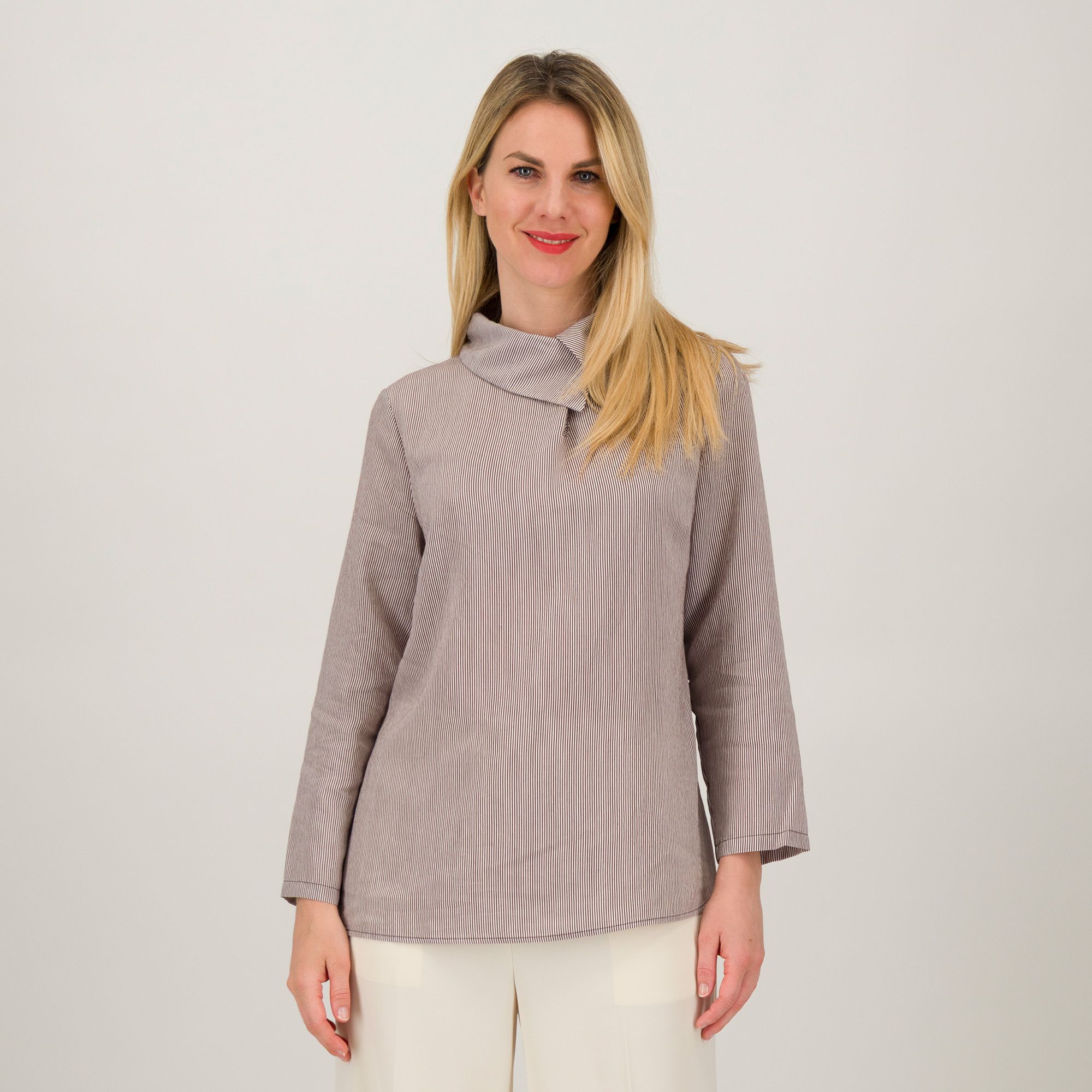 Caterina Lancini Blusa in misto viscosa