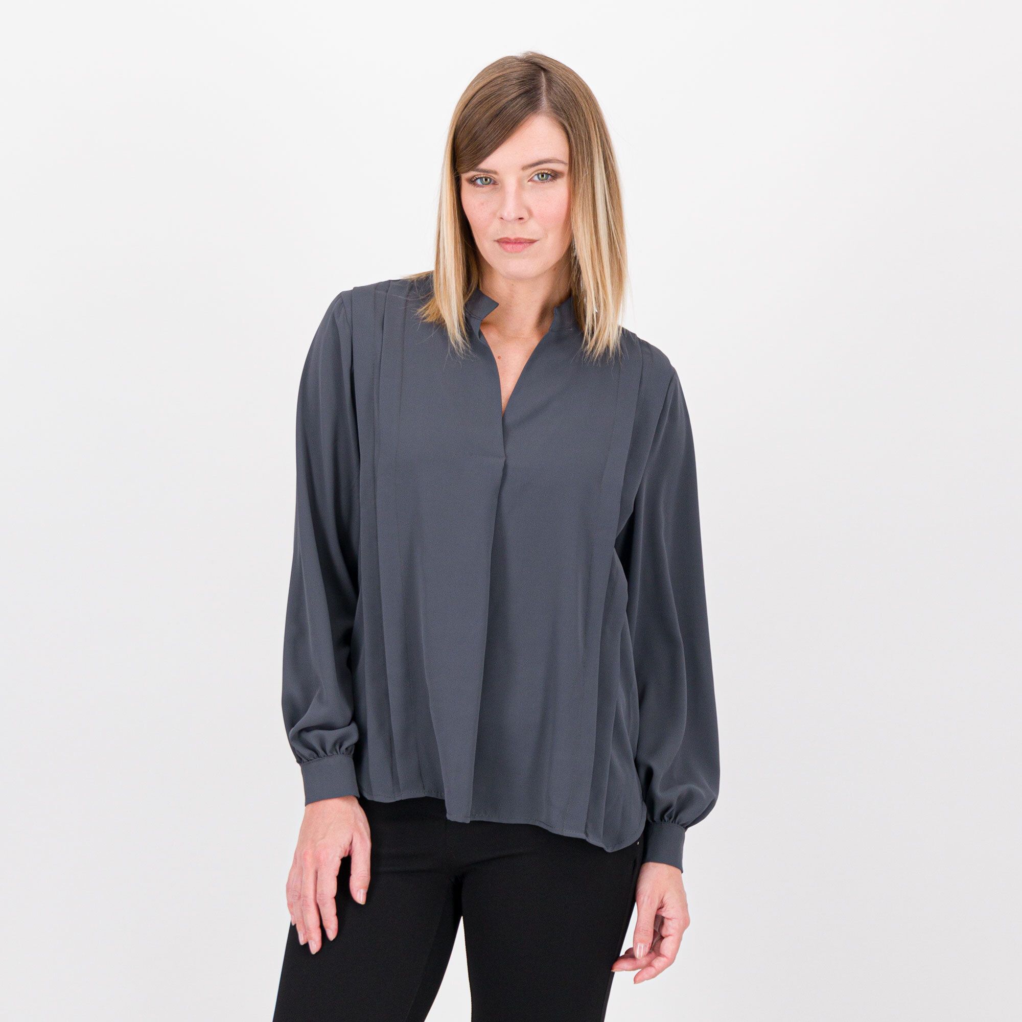 Image of EVA Franco Ciambella Blusa in doppia georgette061