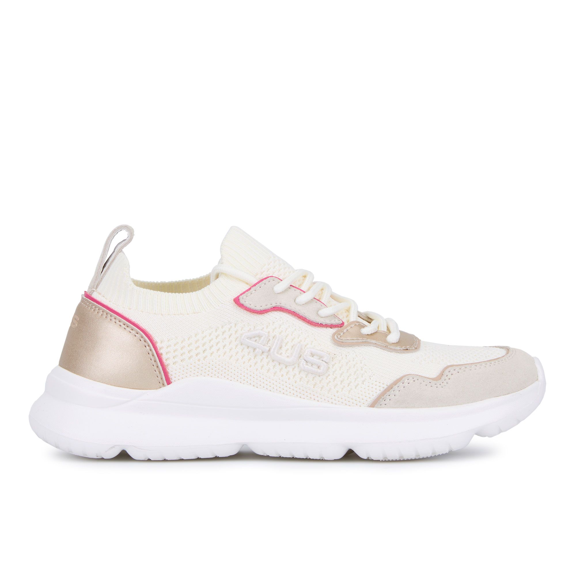 4us Paciotti
Sneaker con inserti
in pelle scamosciata
e zeppa 4 cm